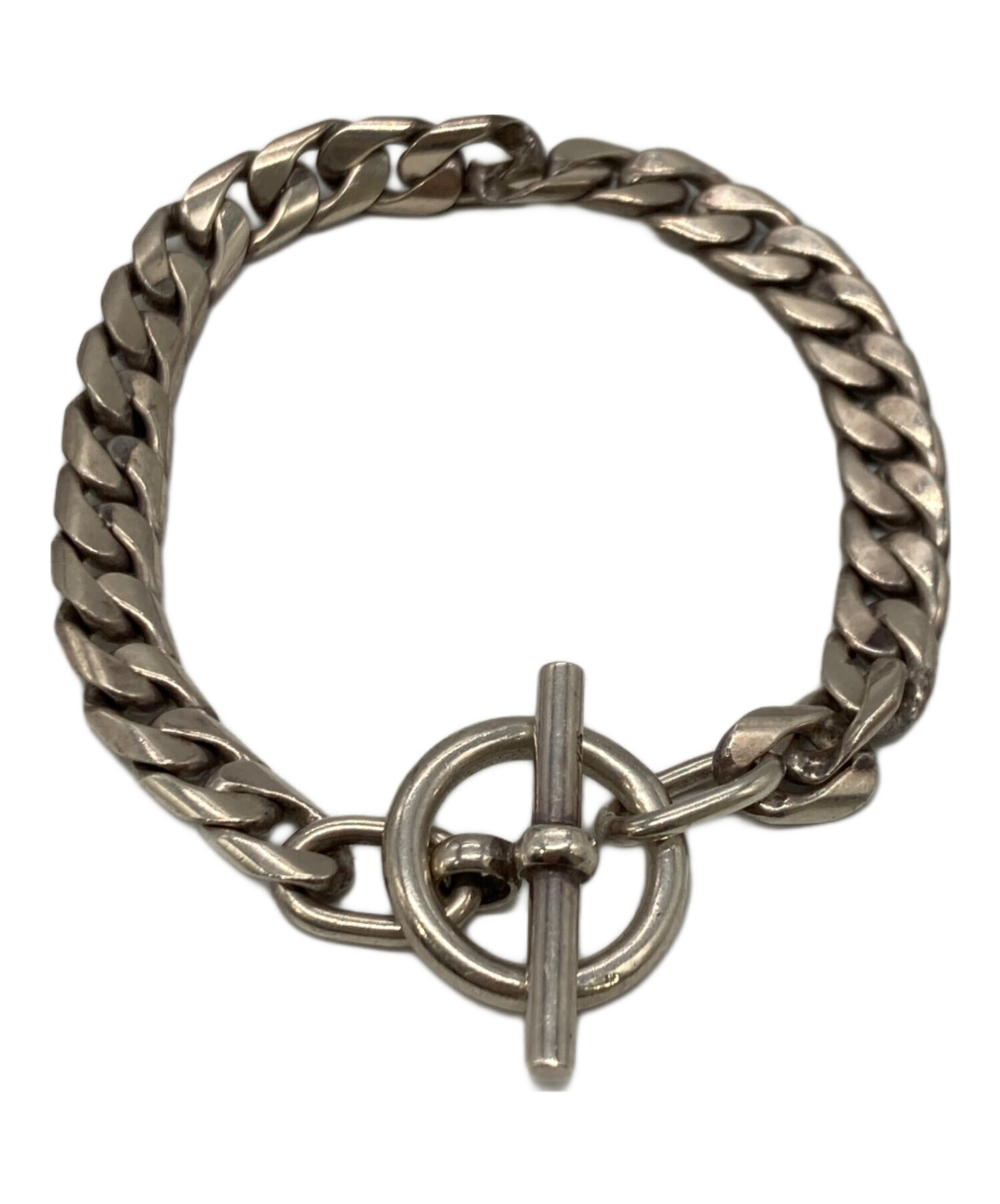 中古・古着通販】LAVER (ラバー) シルバーチェーンブレスレット / 9MM