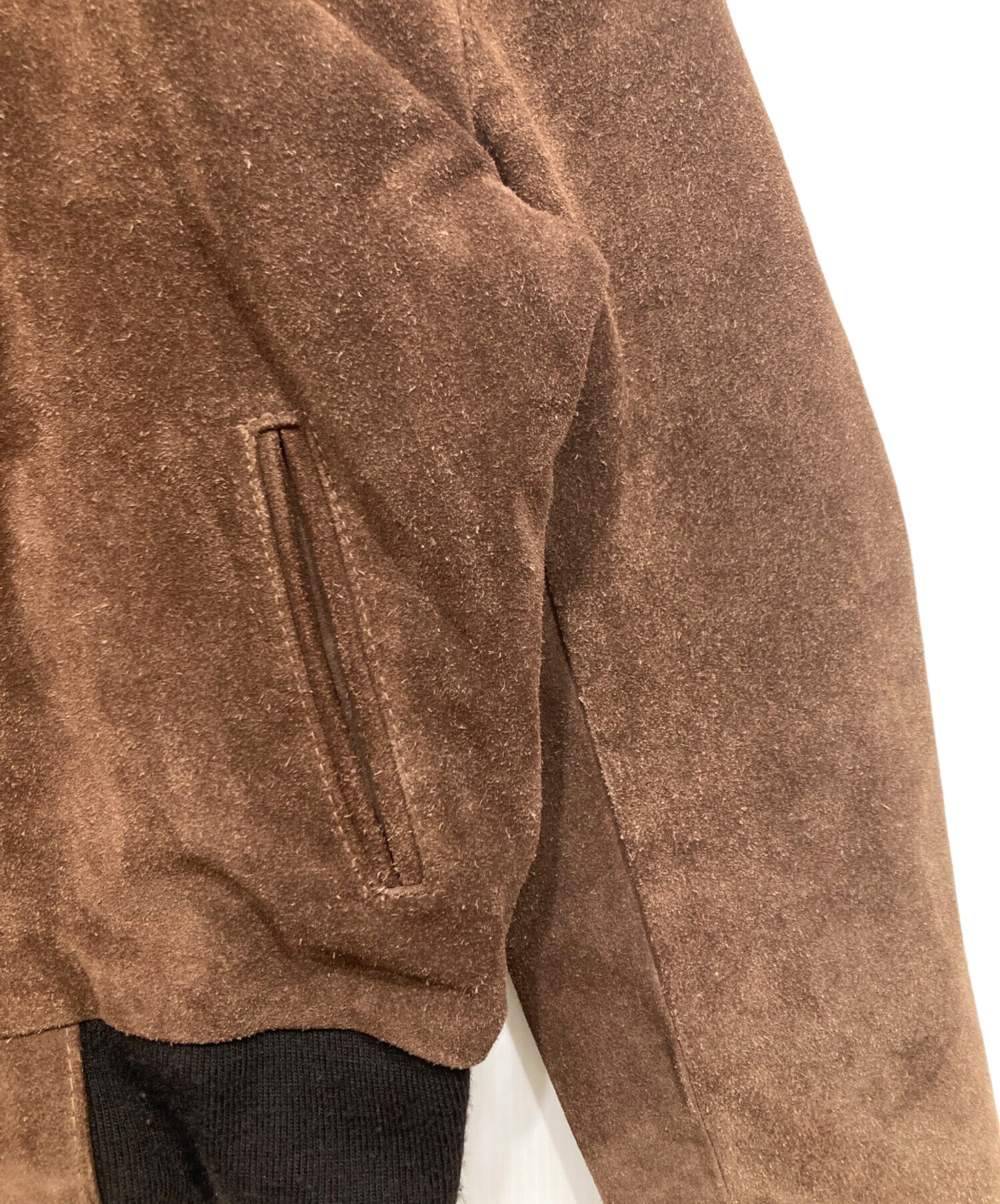 中古・古着通販】Schott (ショット) スウェードジャケット ブラウン