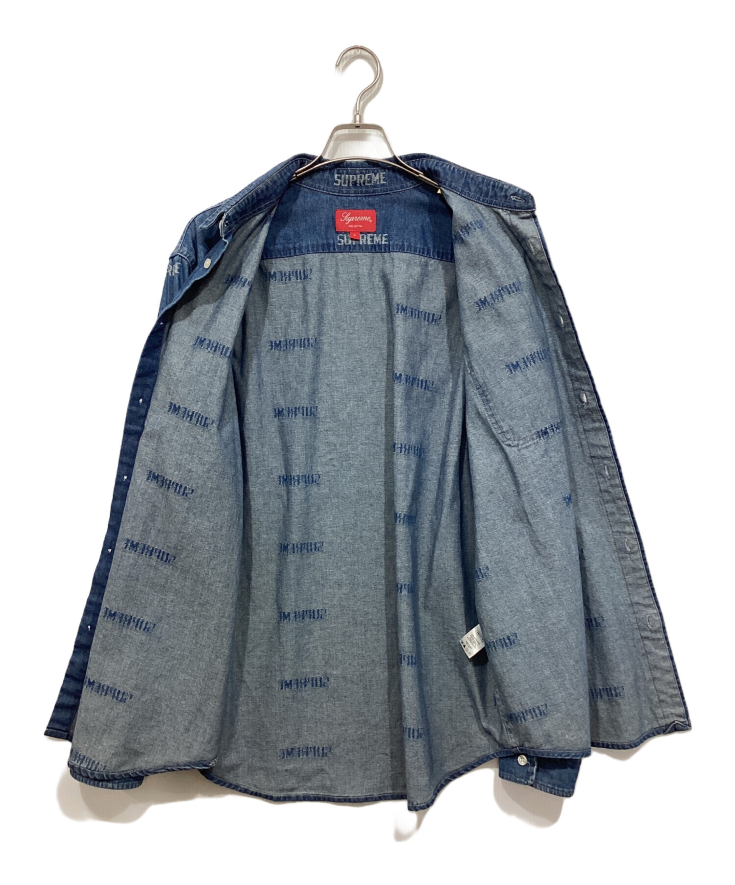 中古・古着通販】SUPREME (シュプリーム) デニムシャツ / 19SS Logo