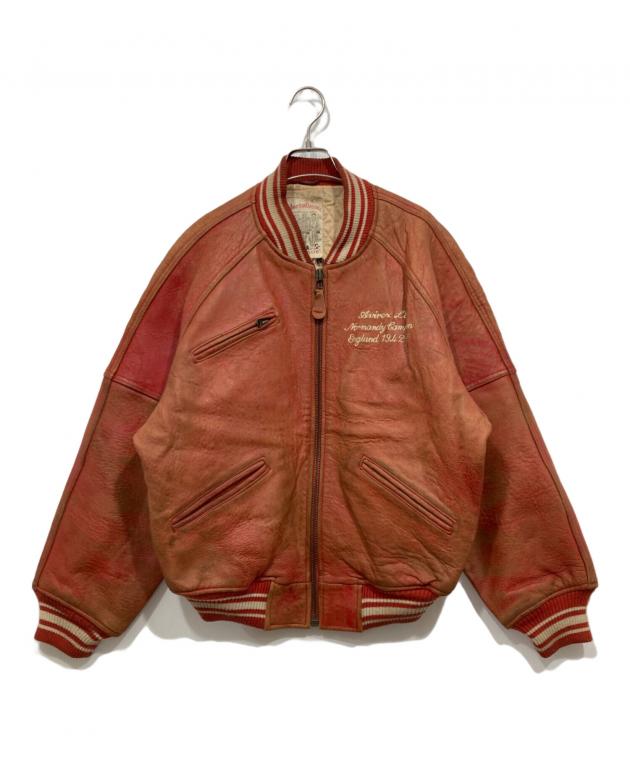 中古・古着通販】AVIREX (アヴィレックス) レザースタジャン/AMERICAN