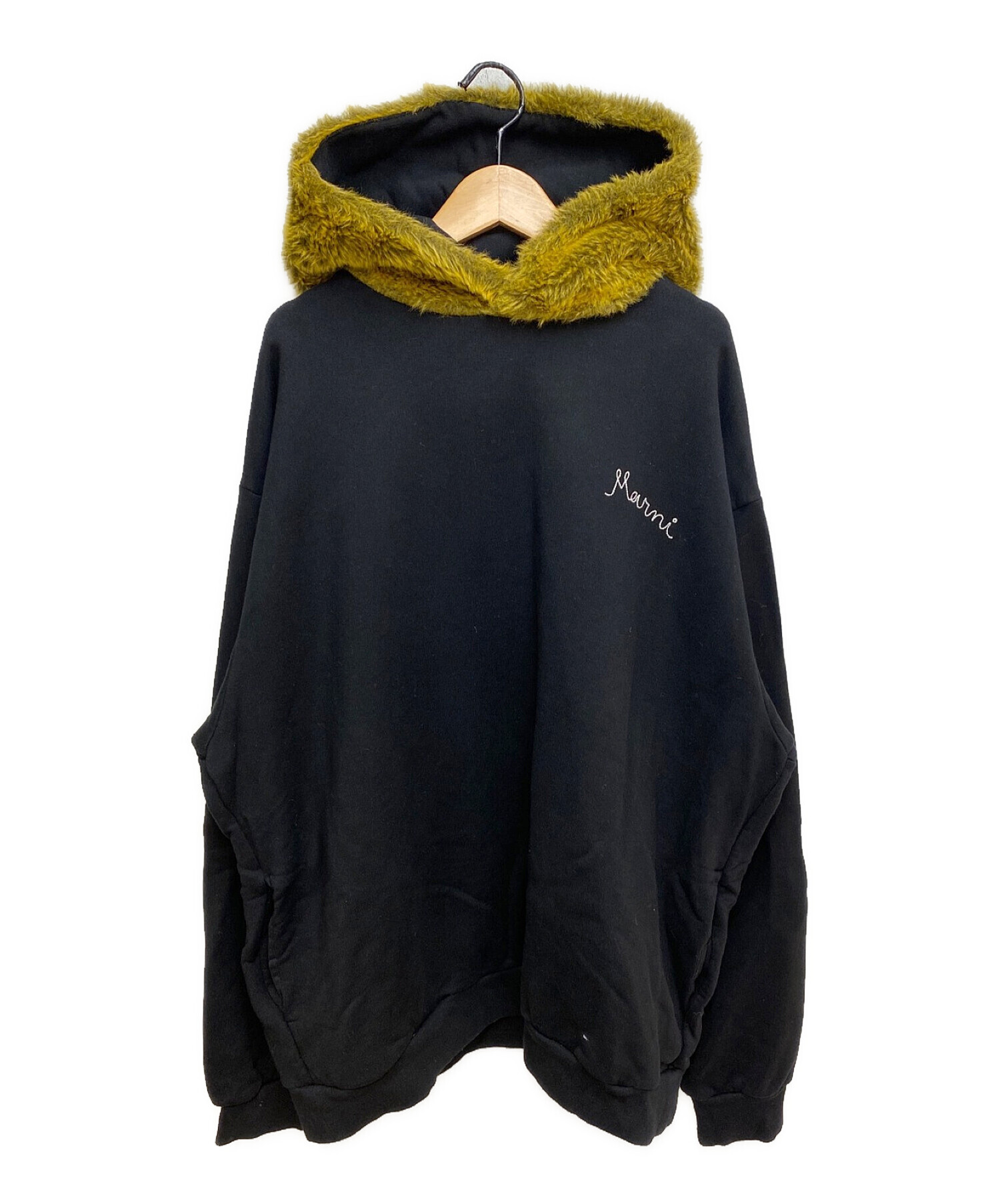 中古・古着通販】MARNI (マルニ) 21AW エコファーフードプルオーバー