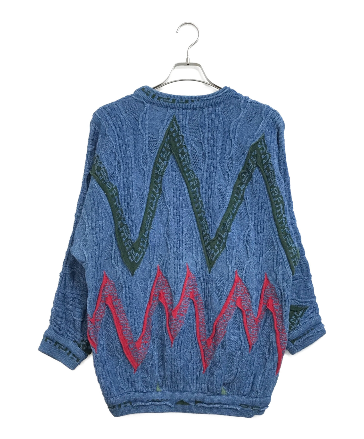 中古・古着通販】COOGI BLUES (クージー) [古着]ヴィンテージ3Dニット