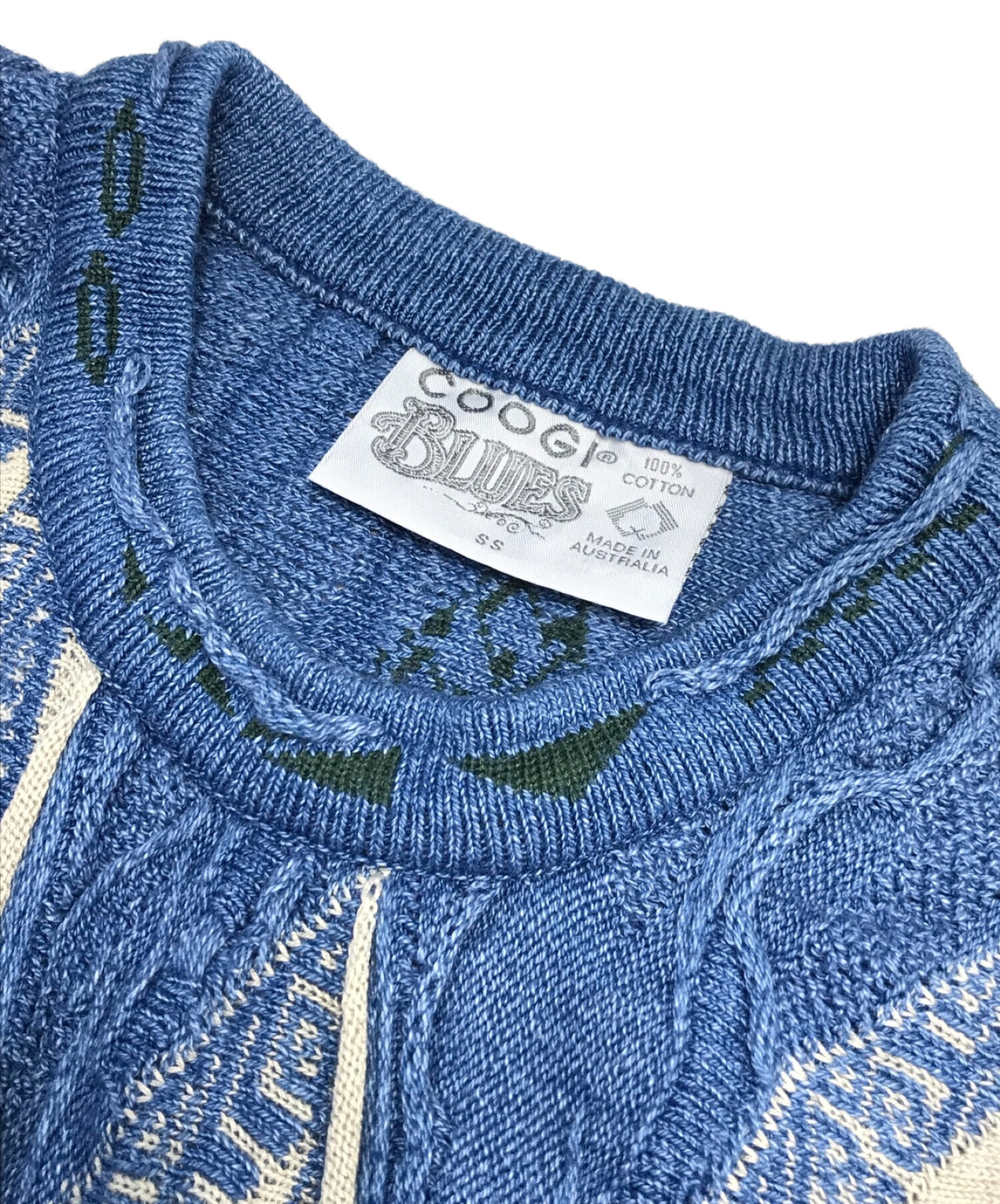 中古・古着通販】COOGI BLUES (クージー) [古着]ヴィンテージ3Dニット