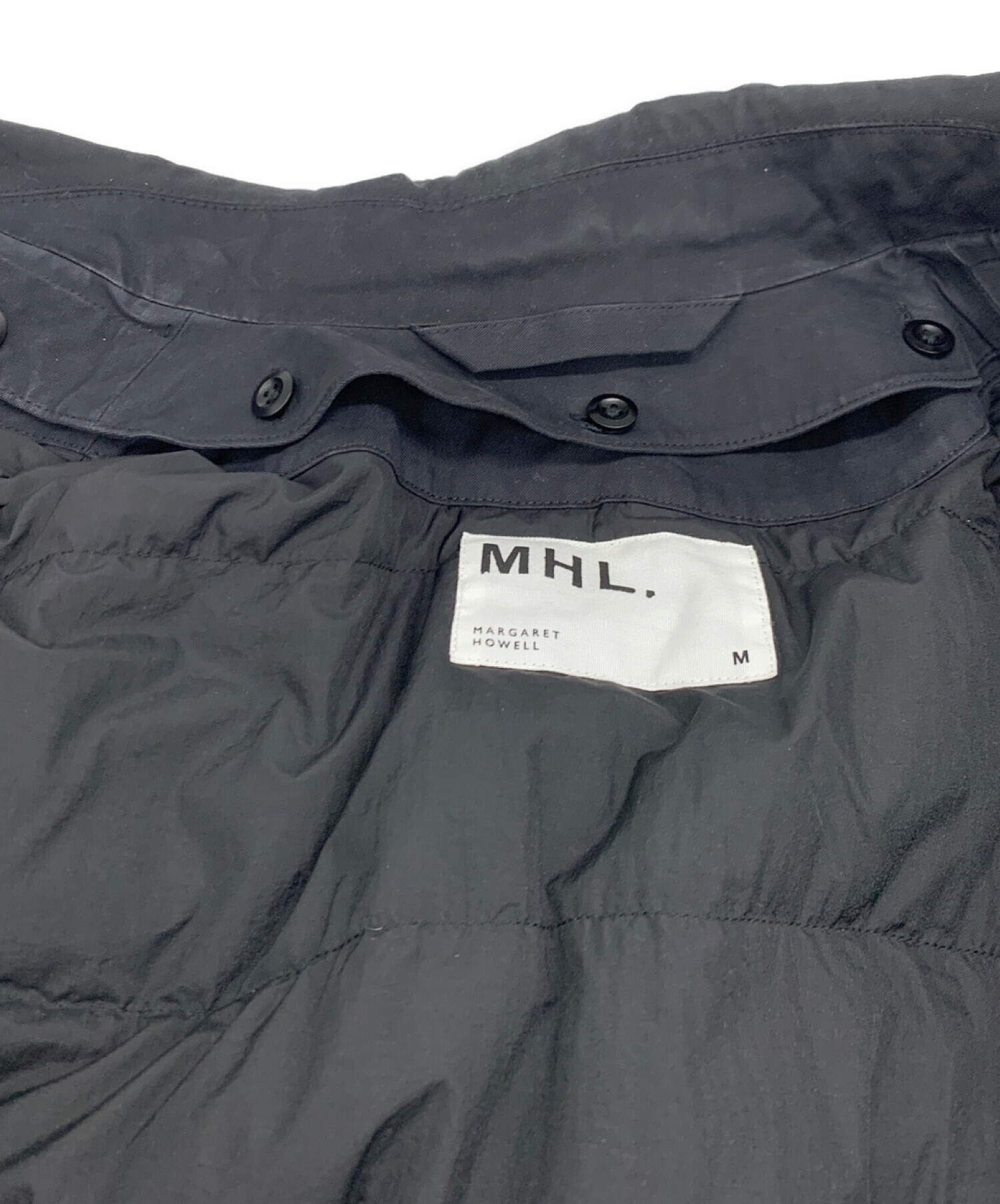 中古・古着通販】MHL (エムエイチエル) ダウンライナー付ステンカラー