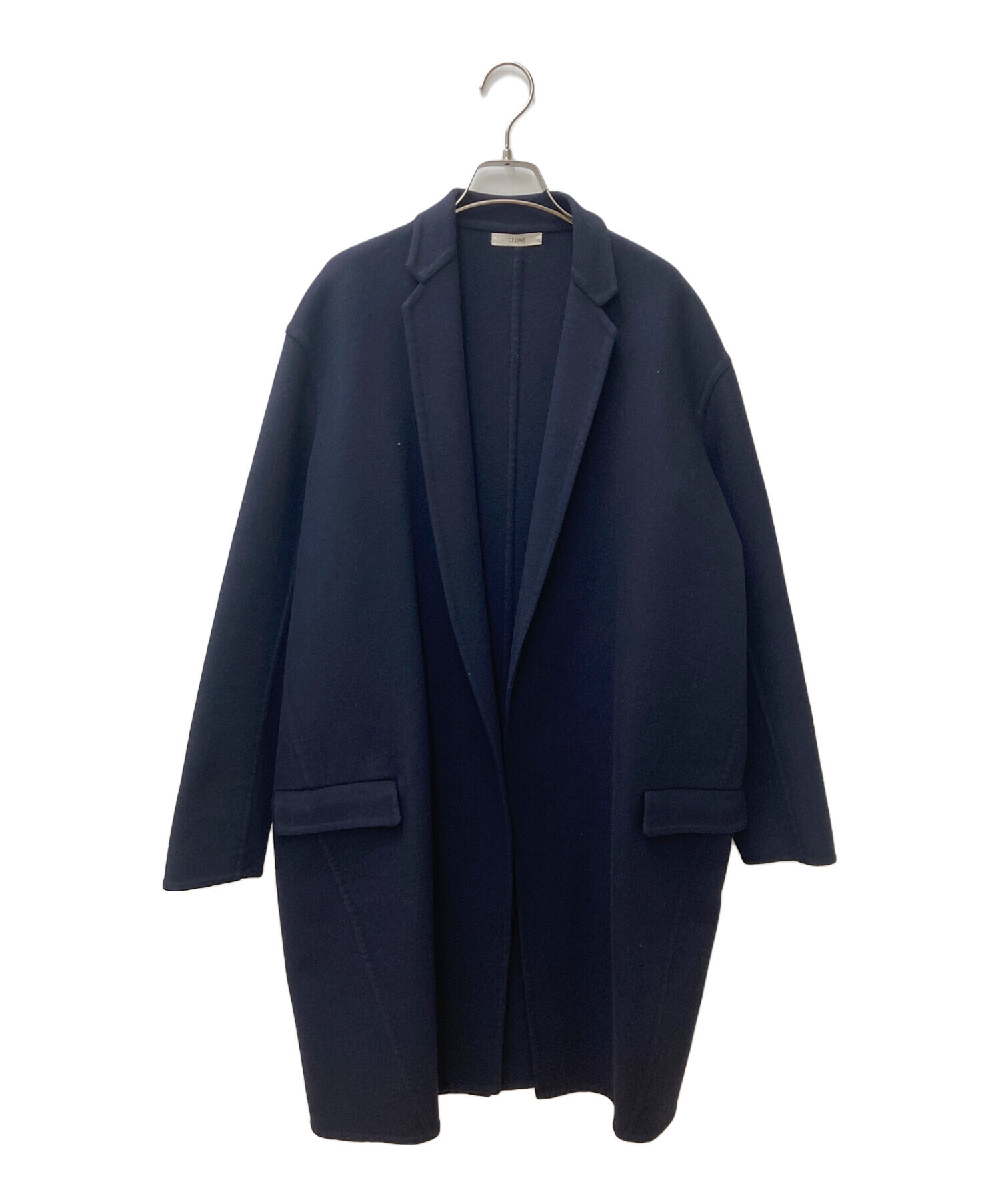 中古・古着通販】CELINE (セリーヌ) カシミヤエッグクロンビーコート