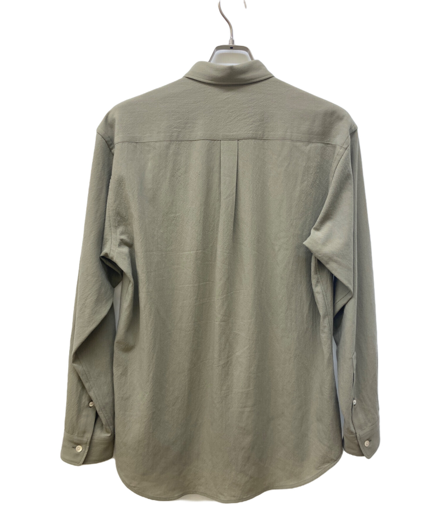 中古・古着通販】AURALEE (オーラリー) HARD TWIST WOOL VIYELLA SHIRT