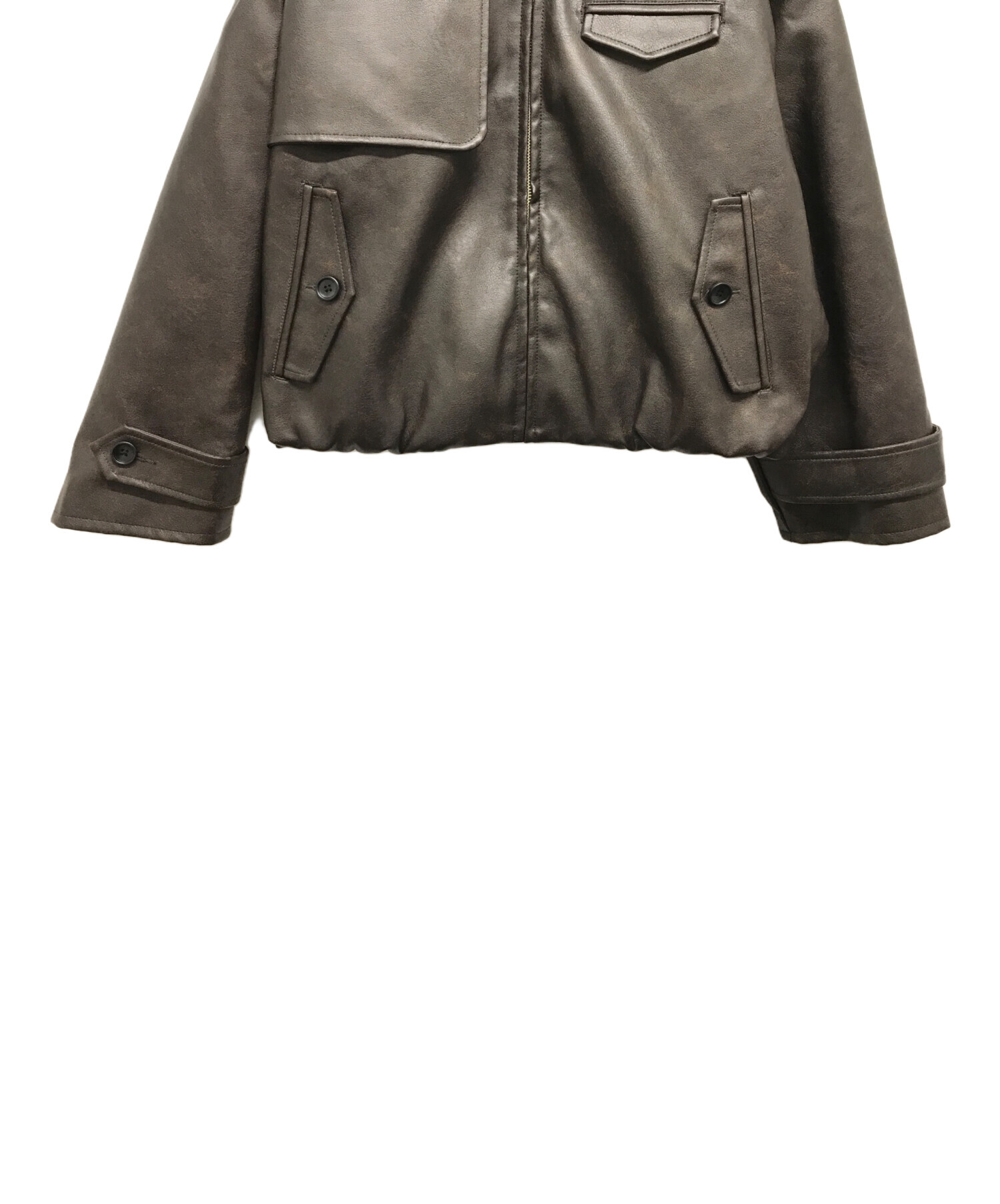 中古・古着通販】THE TOE (ザ・トゥー) Bond jacket ブラウン サイズ:S