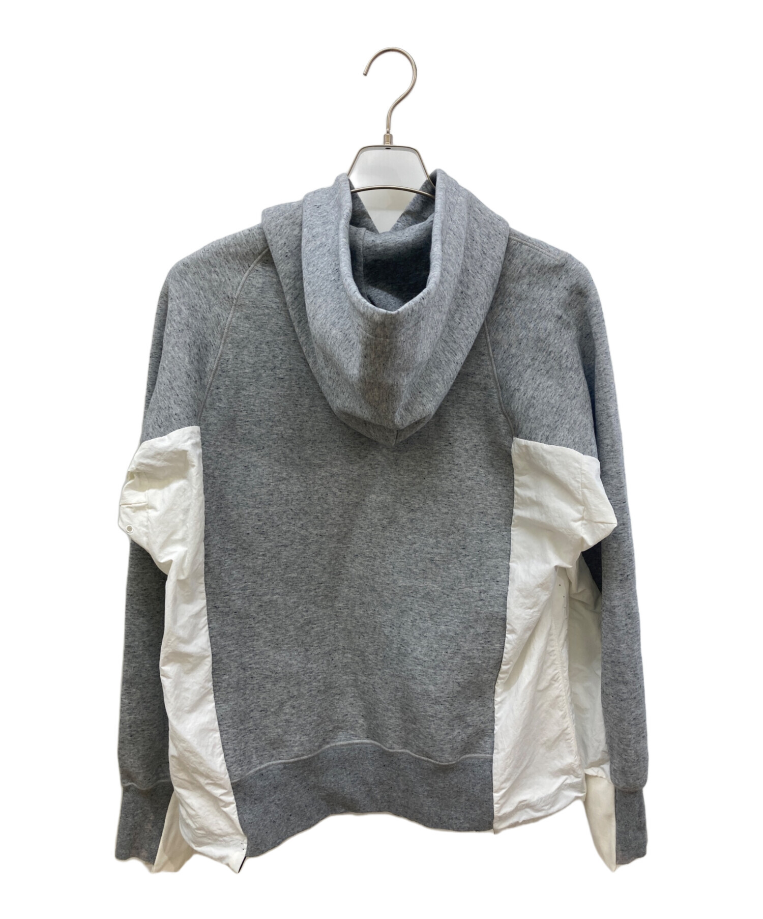 中古・古着通販】sacai (サカイ) NIKE (ナイキ) NRG HOODIE グレー