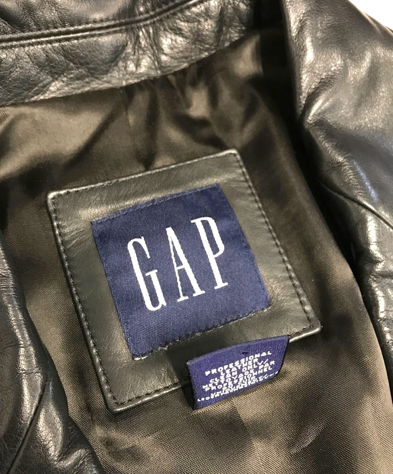 中古・古着通販】OLD GAP (オールドギャップ) レザーテーラード