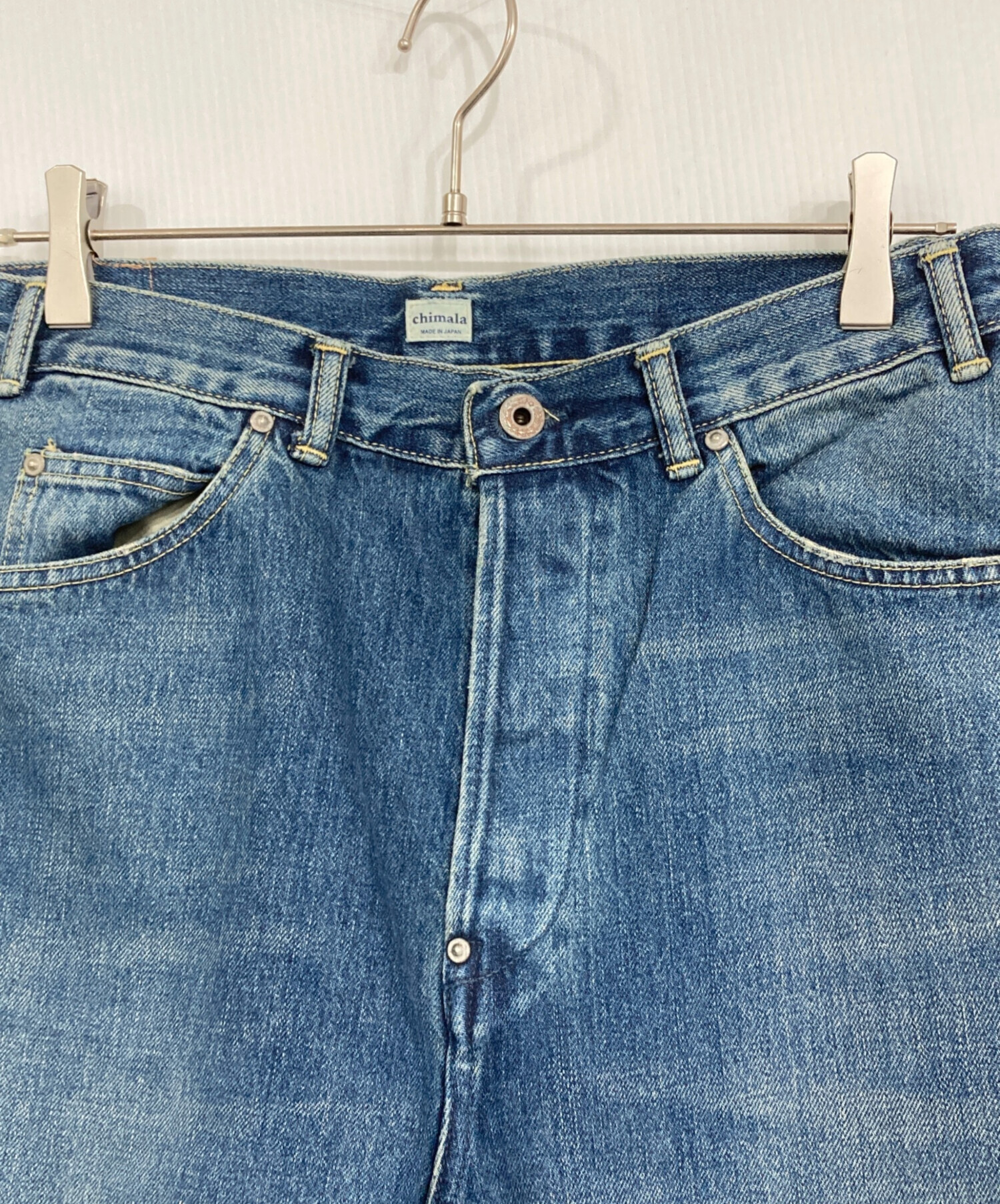 中古・古着通販】chimala (チマラ) SELVEDGE DENIM ブルー サイズ:27