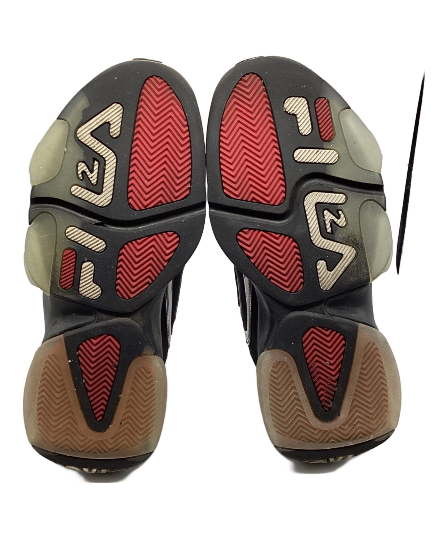 中古・古着通販】FILA (フィラ) ハイカットスニーカー ブラック サイズ