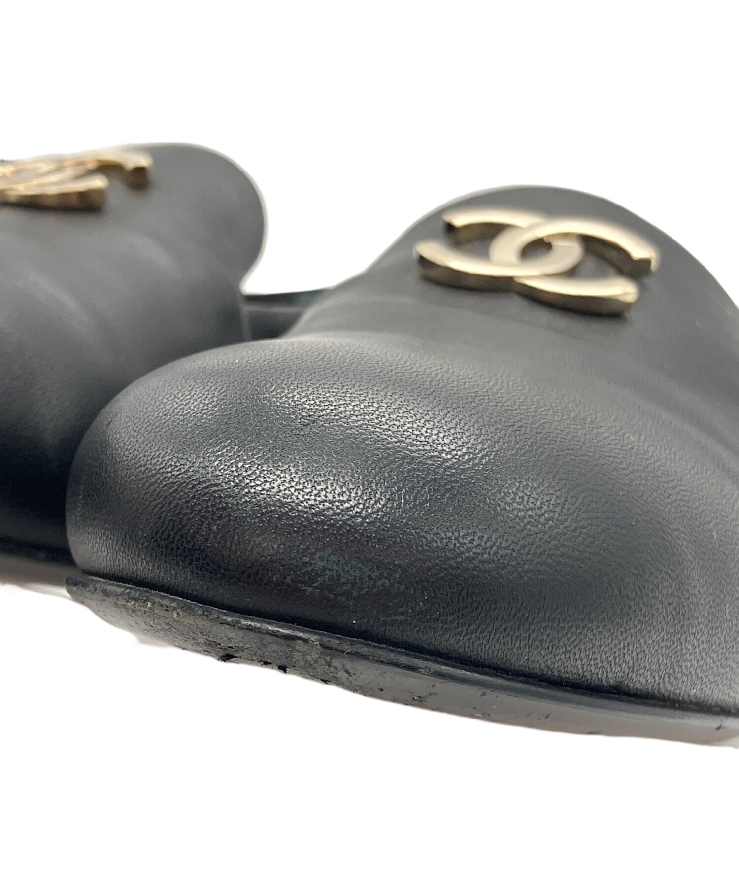 中古・古着通販】CHANEL (シャネル) ココマーク オペラシューズ