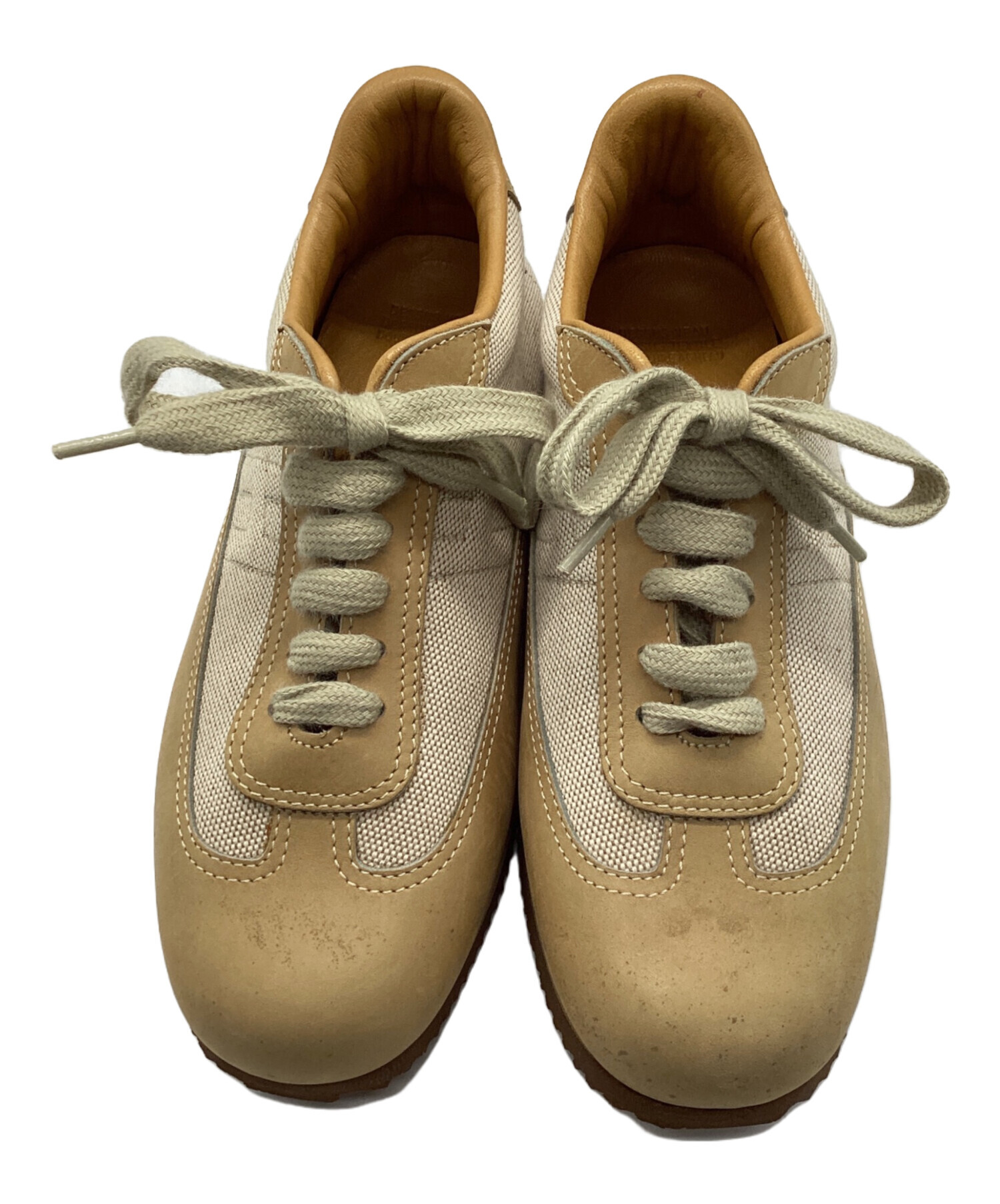 中古・古着通販】HERMES (エルメス) クイックスニーカー ベージュ