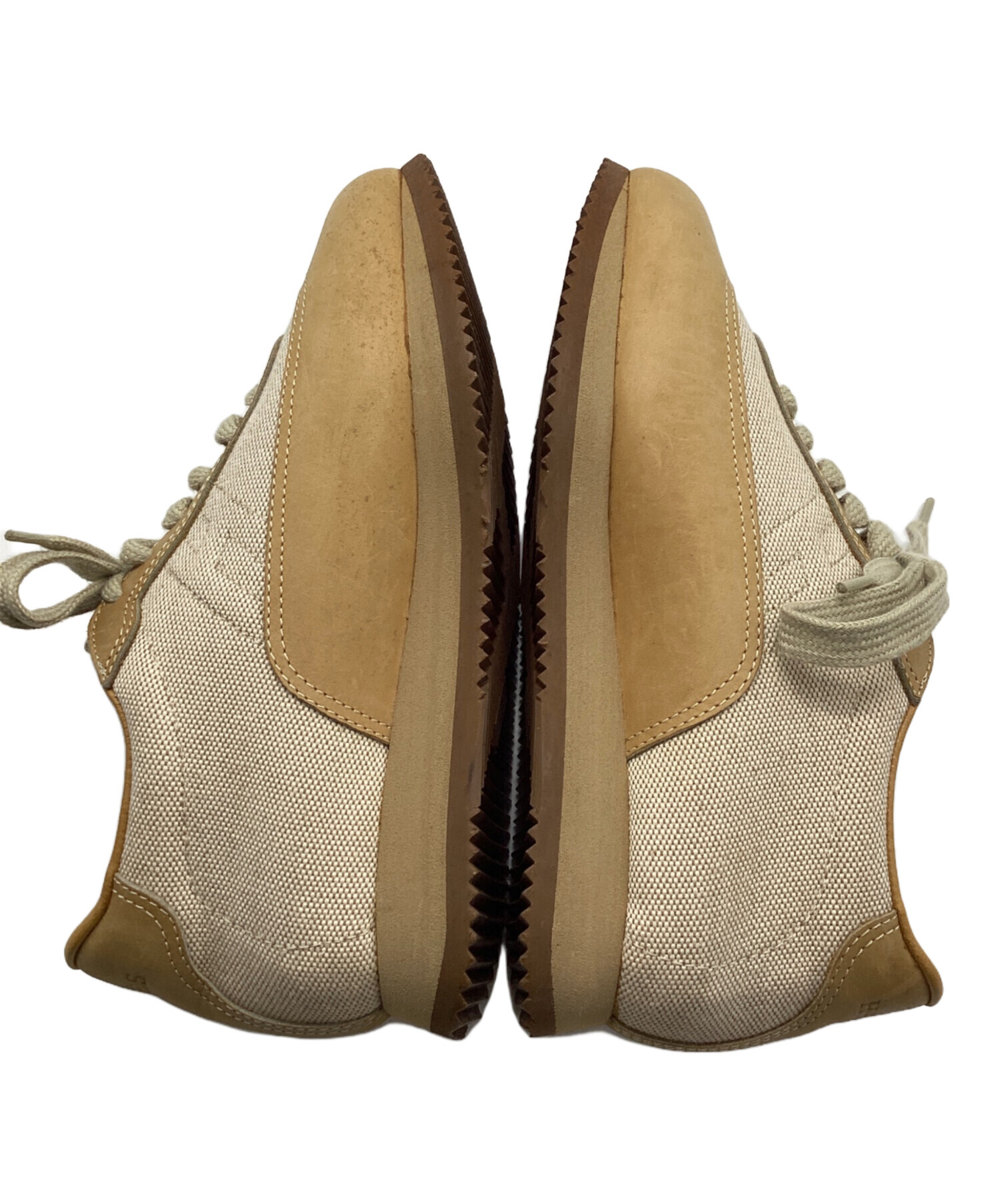 中古・古着通販】HERMES (エルメス) クイックスニーカー ベージュ