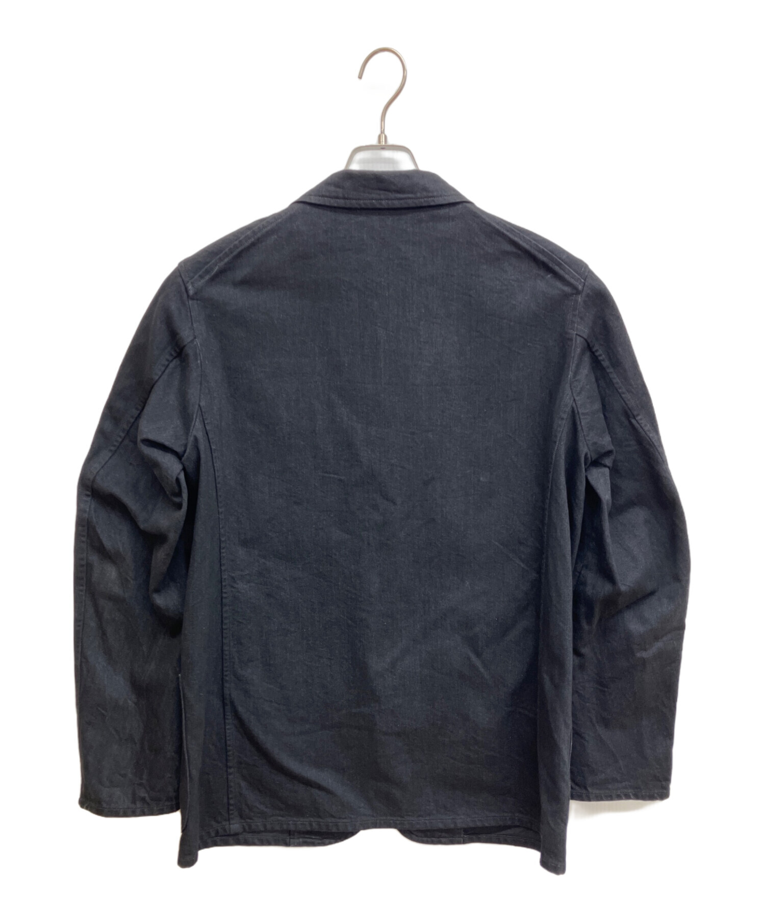 中古・古着通販】COMOLI (コモリ) デニムジャケット ブラック サイズ:2