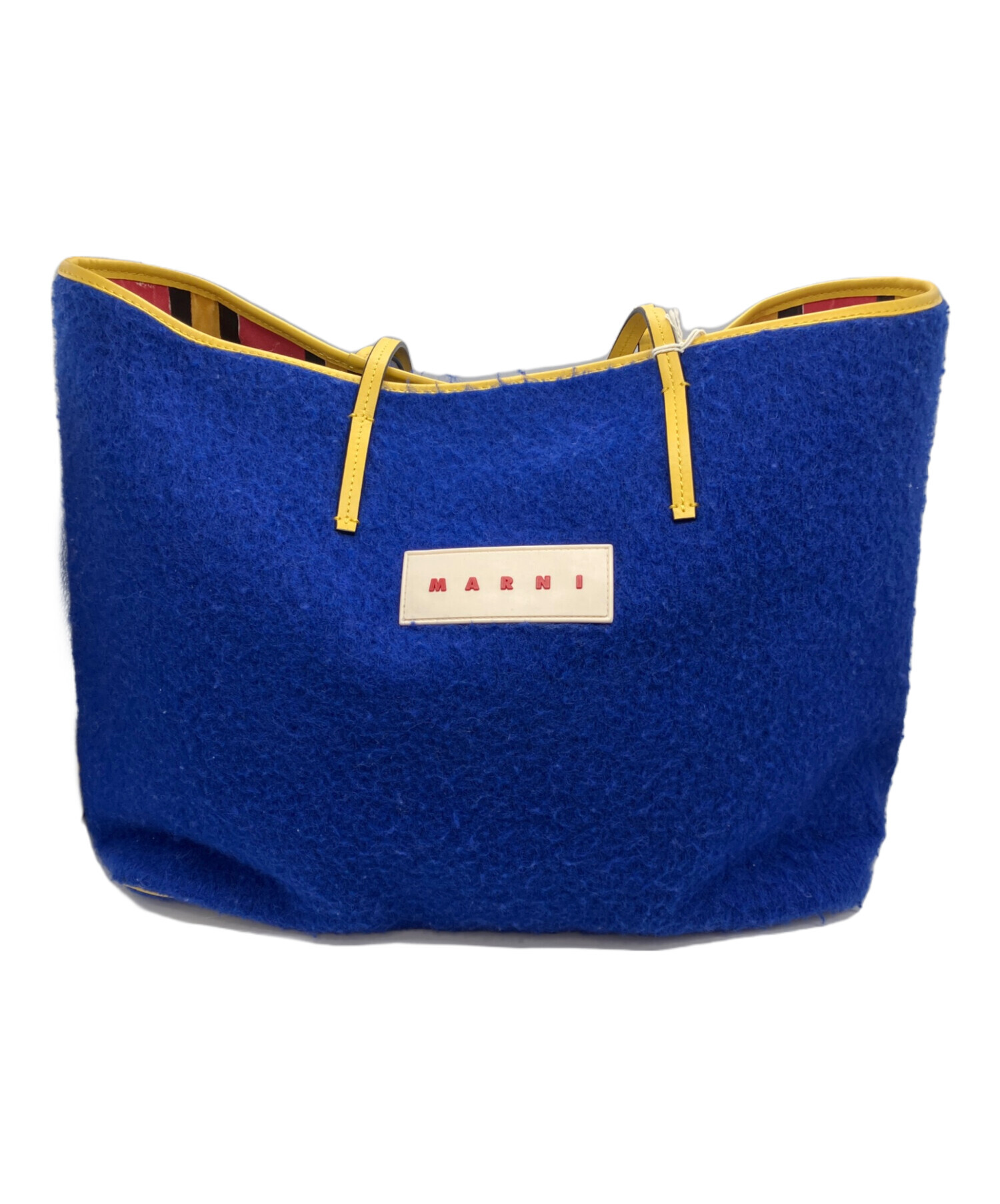 中古・古着通販】MARNI (マルニ) リバーシブルトートバッグ ブルー