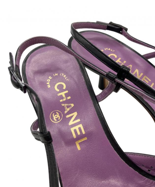 中古・古着通販】CHANEL (シャネル) ココマークストラップサンダル