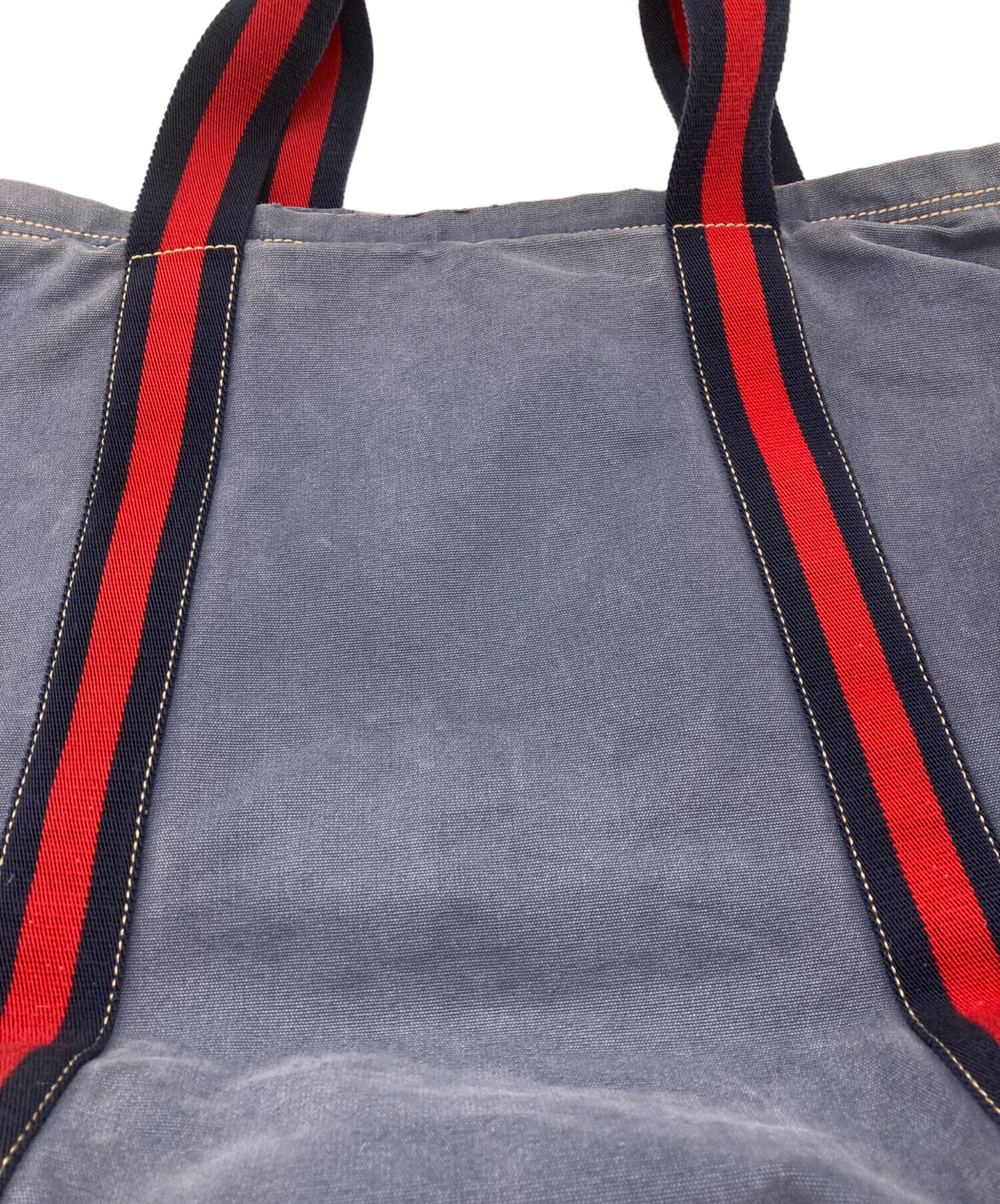 中古・古着通販】GUCCI (グッチ) トートバッグ ネイビー｜ブランド