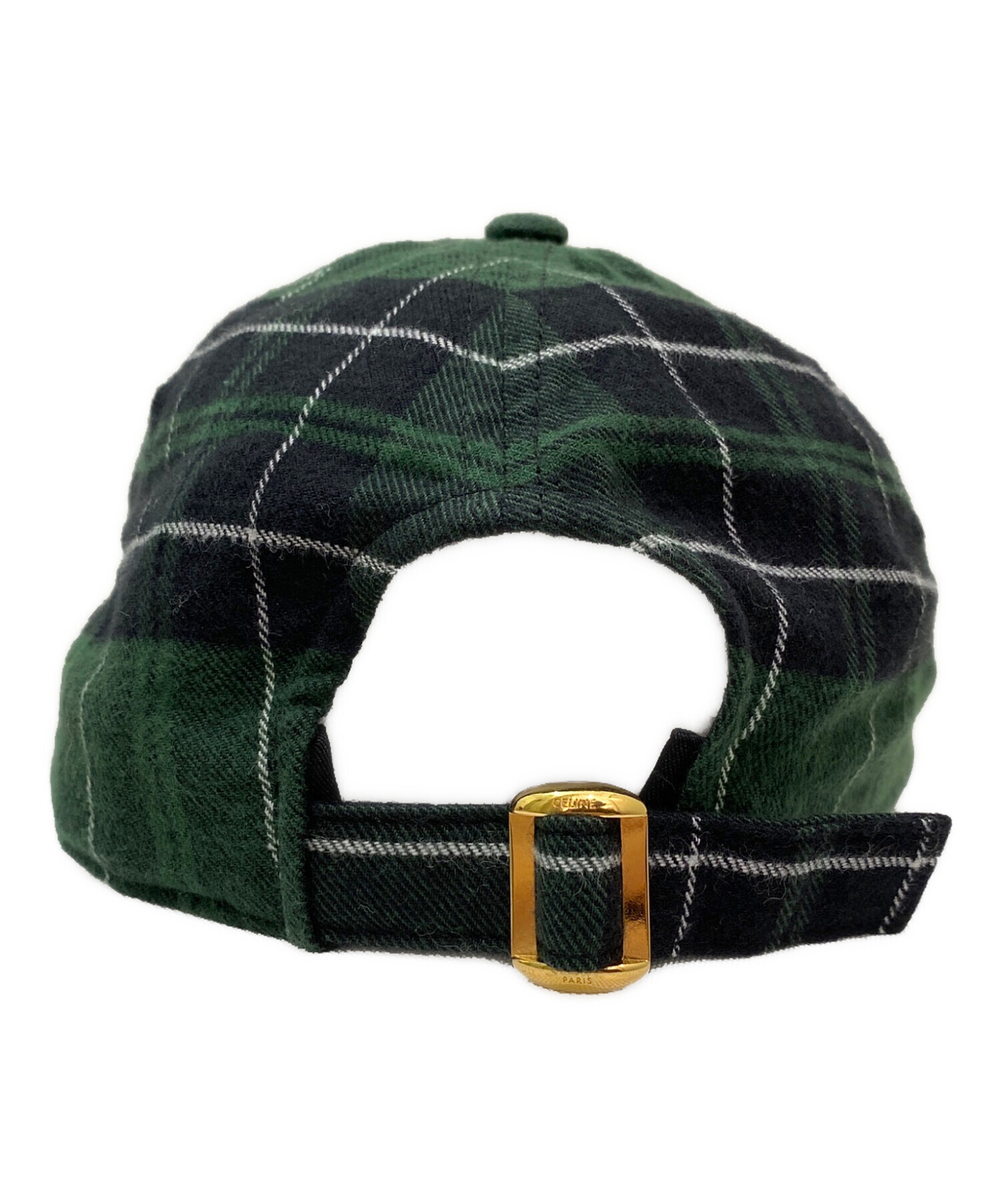 中古・古着通販】CELINE (セリーヌ) チェックフランネルベースボール