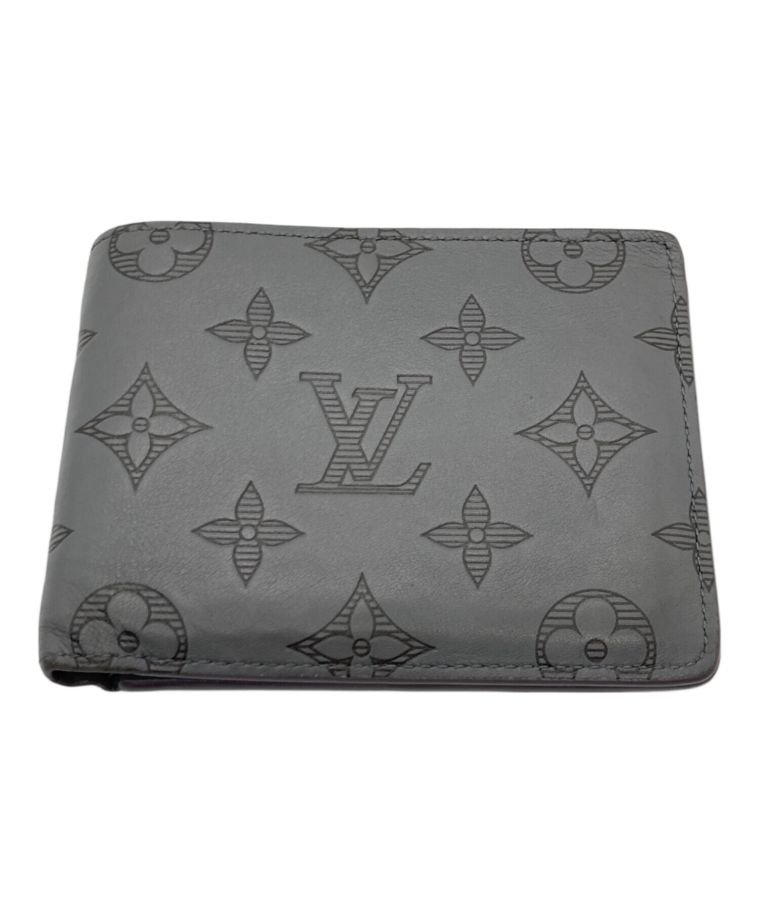 中古・古着通販】LOUIS VUITTON (ルイ ヴィトン) 2つ折り財布 グレー