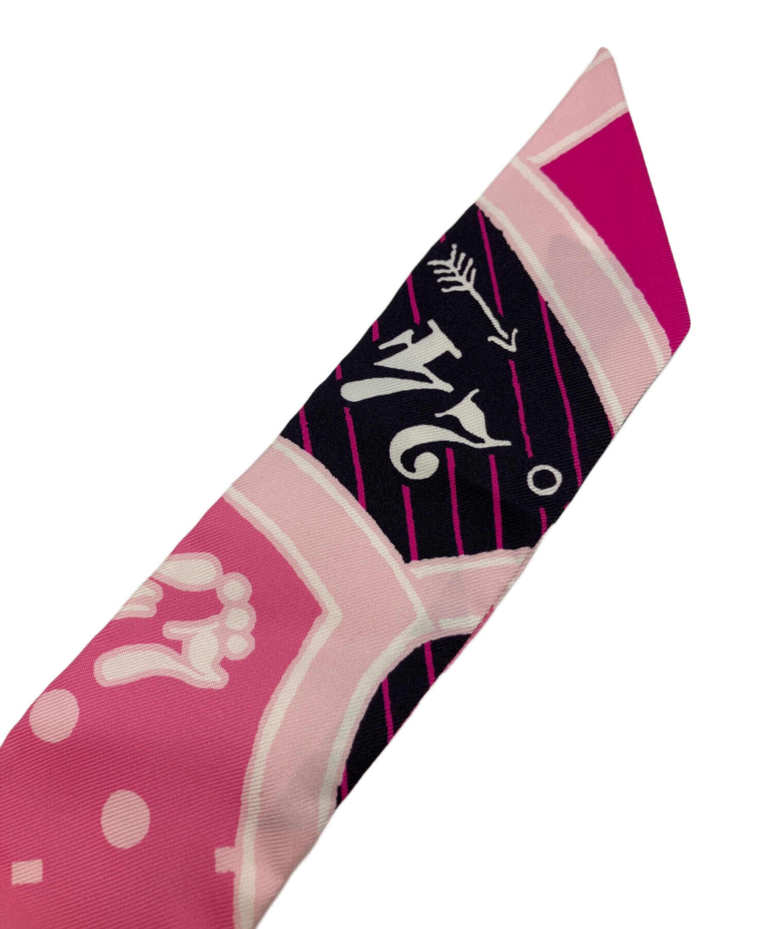 エルメスツイリー Hermes ツイリー ピンク ピンク系 レディース シルク