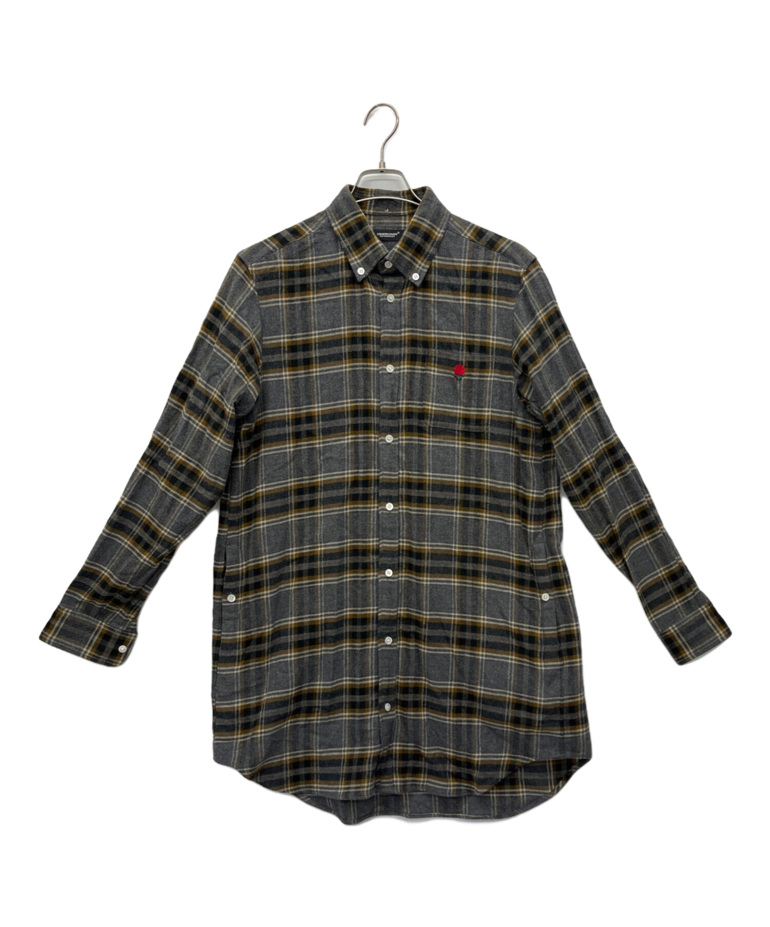 中古・古着通販】UNDERCOVER (アンダーカバー) ネルチェックBDロング