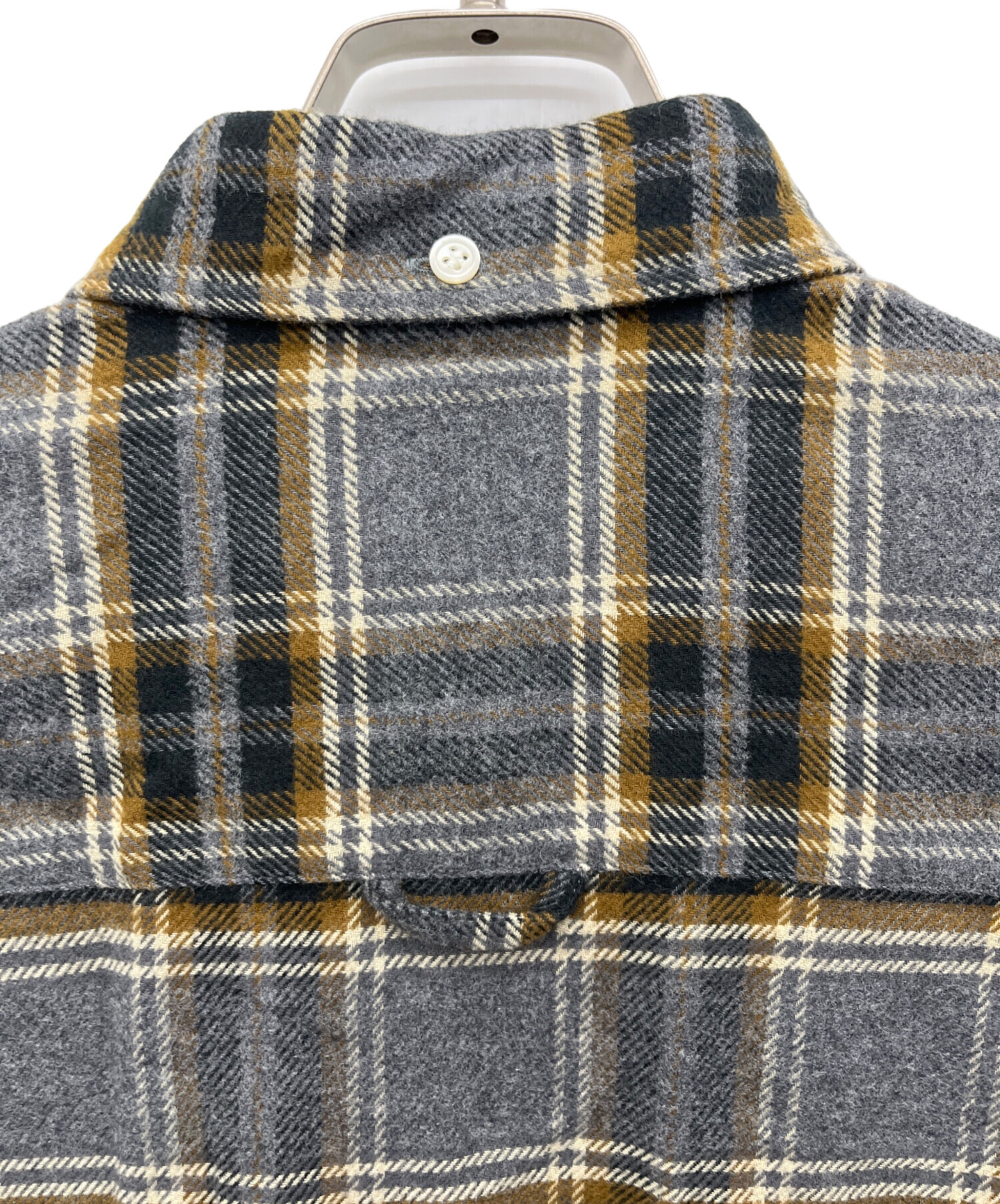 中古・古着通販】UNDERCOVER (アンダーカバー) ネルチェックBDロング