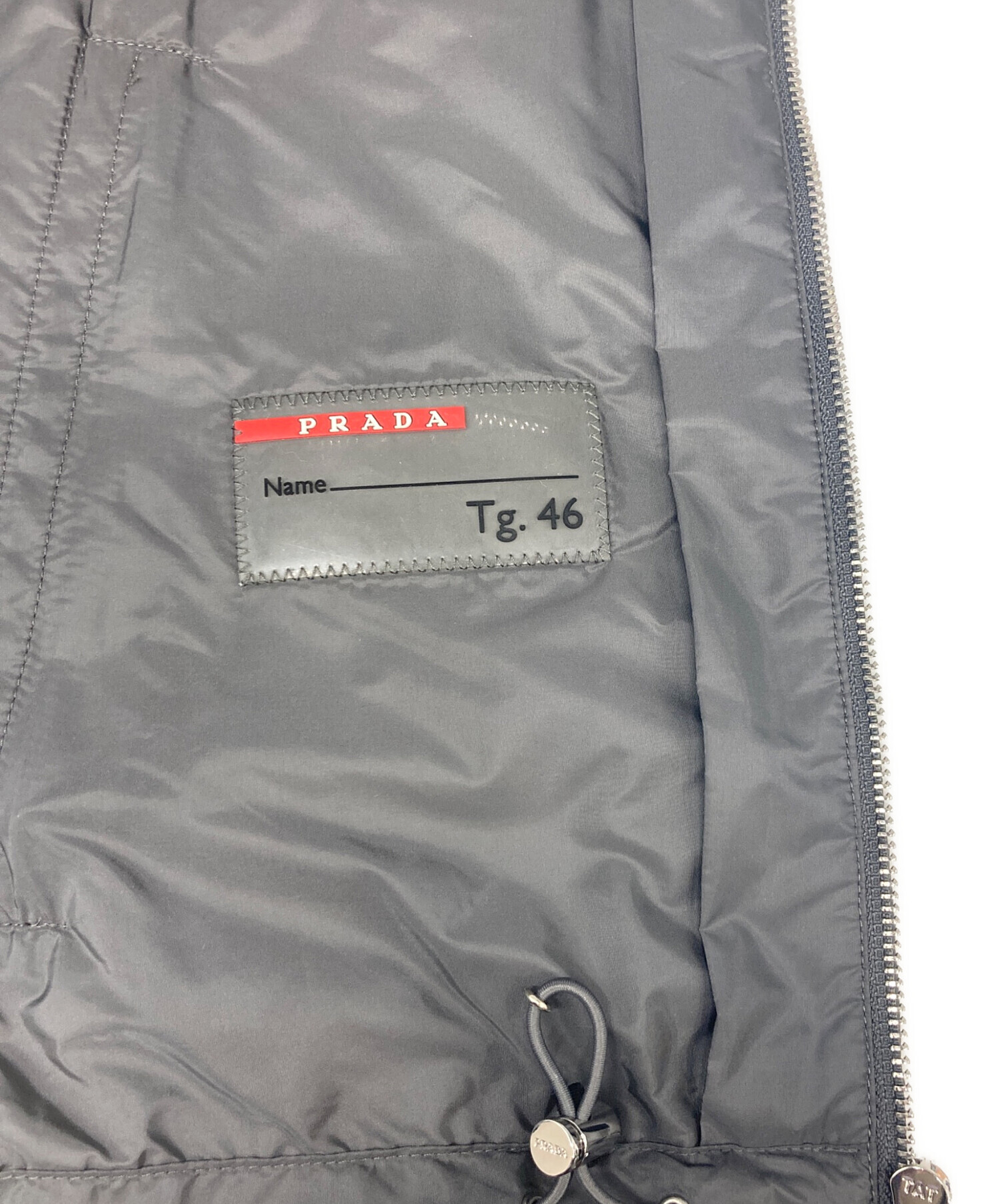 中古・古着通販】PRADA (プラダ) トライアングルロゴプレートナイロン