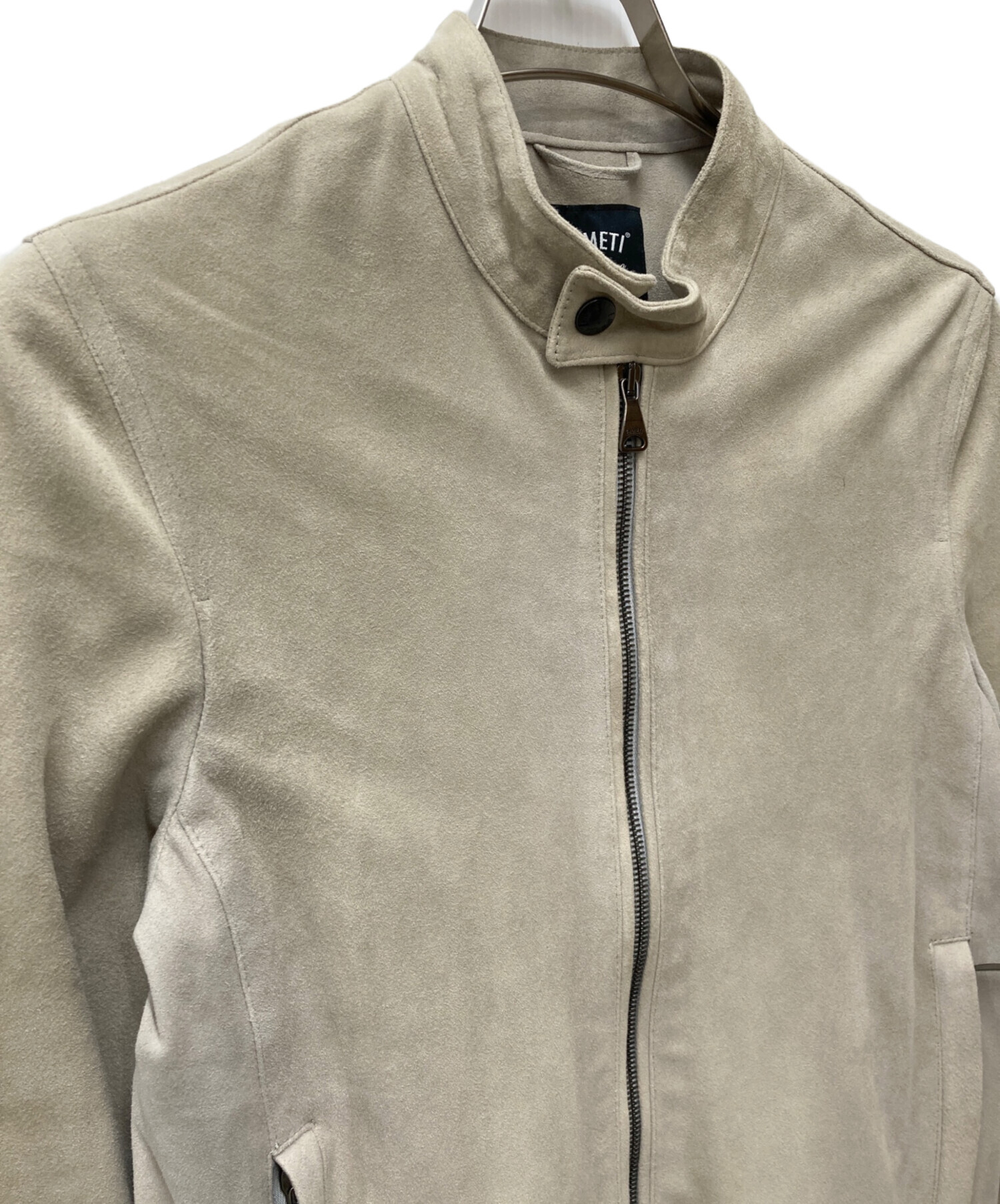 中古・古着通販】EMMETI (エンメティ) スウェードシングルライダース