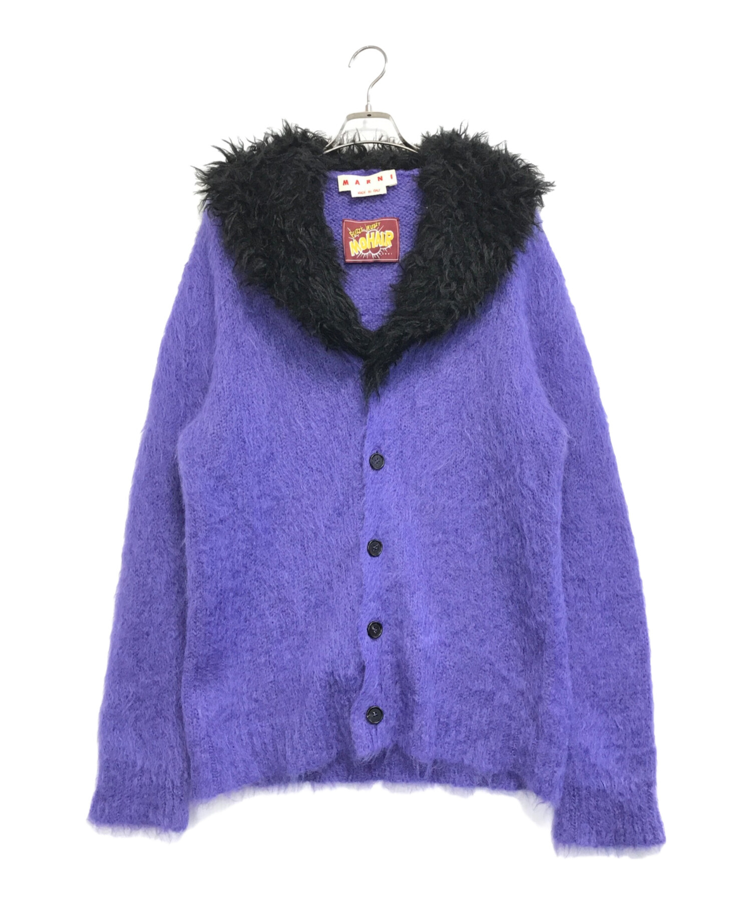 中古・古着通販】MARNI (マルニ) FUZZY WUZZY モヘアカーディガン