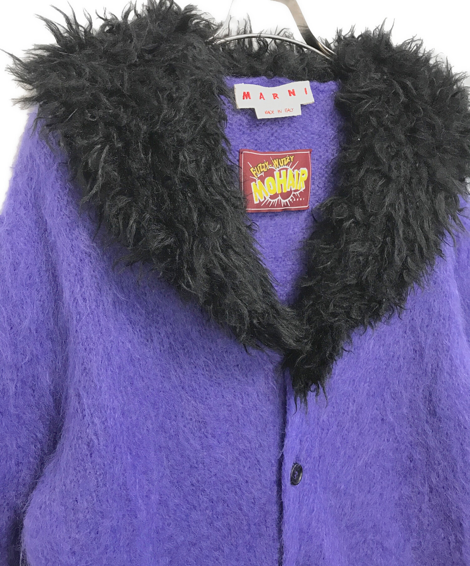 中古・古着通販】MARNI (マルニ) FUZZY WUZZY モヘアカーディガン