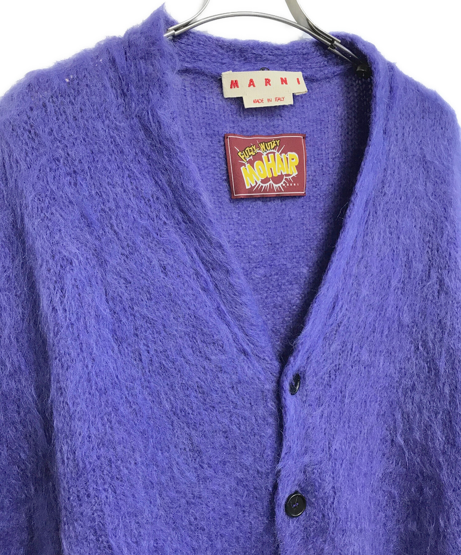 中古・古着通販】MARNI (マルニ) FUZZY WUZZY モヘアカーディガン