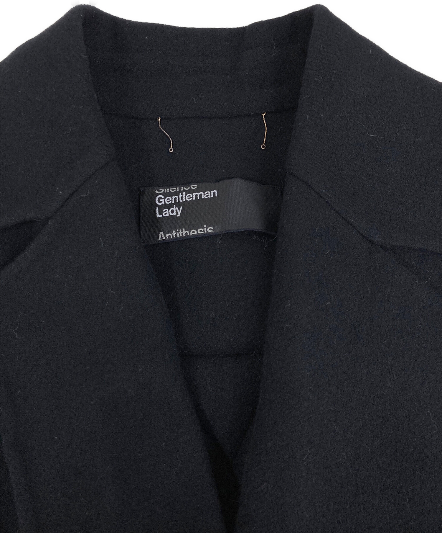 中古・古着通販】CHAOS (カオス) スーペリアダブルコート ブラック