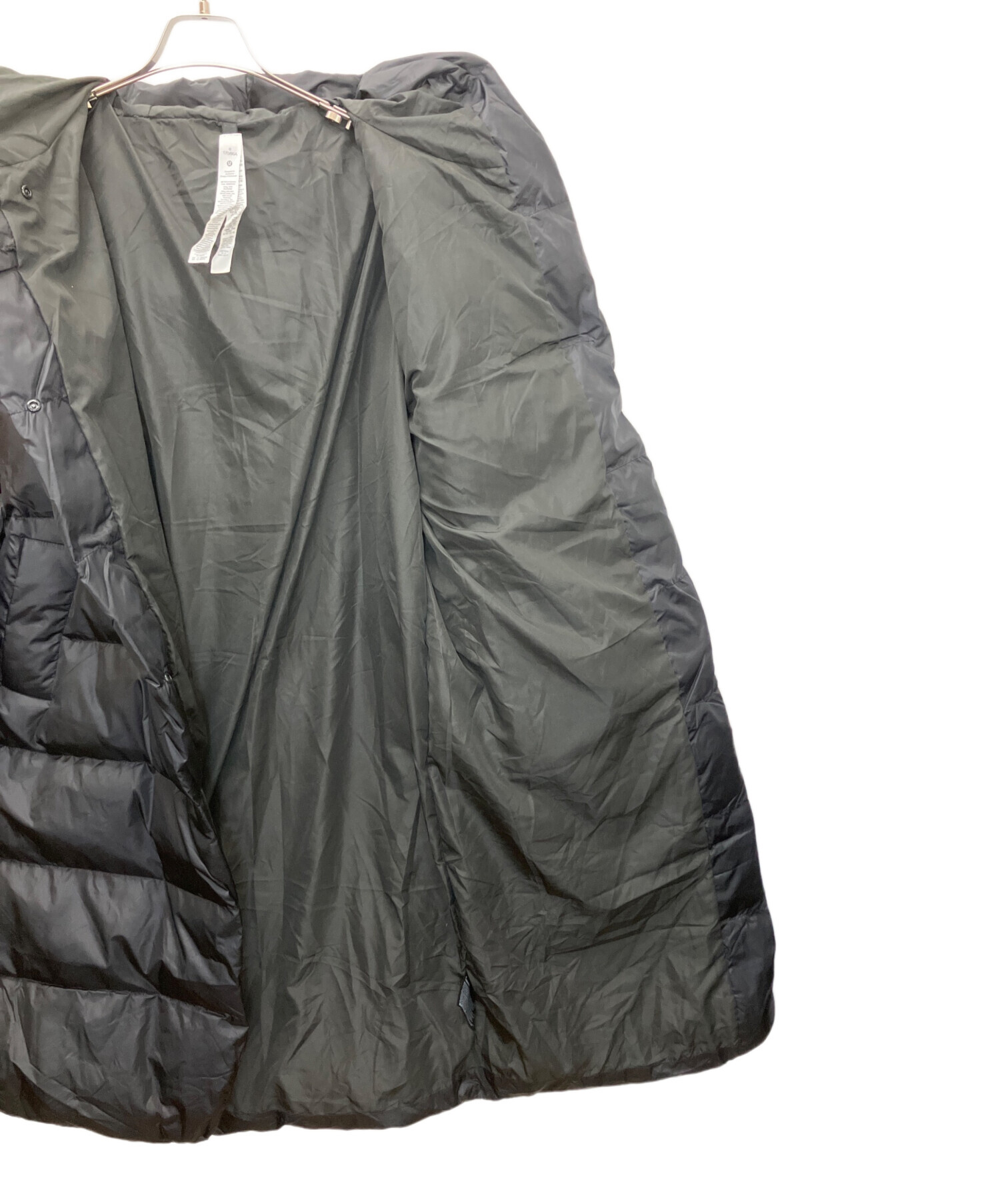 中古・古着通販】LULULEMON (ルルレモン) ダウンコート ブラック