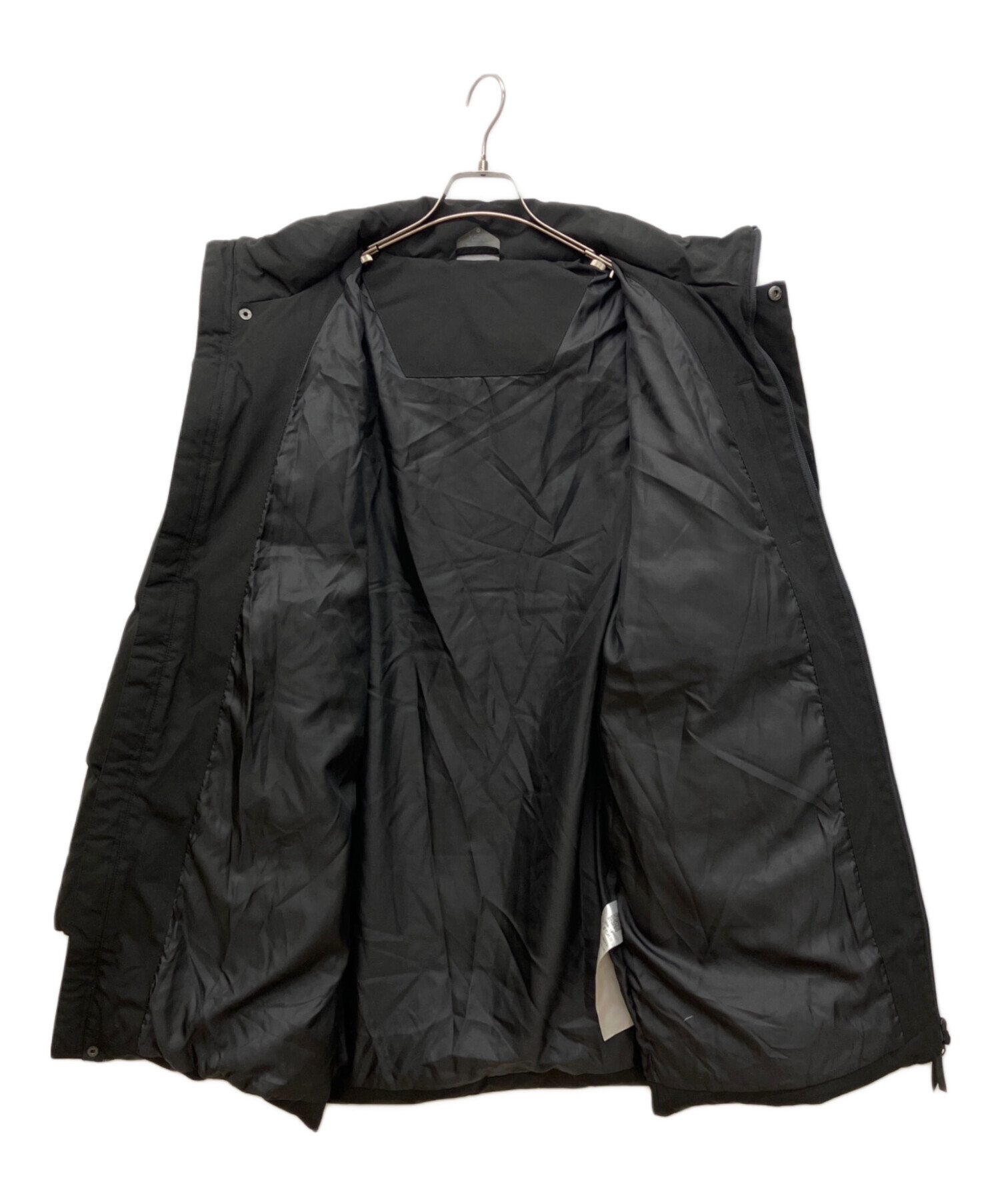 中古・古着通販】asics (アシックス) ダウンコート ブラック サイズ:XL