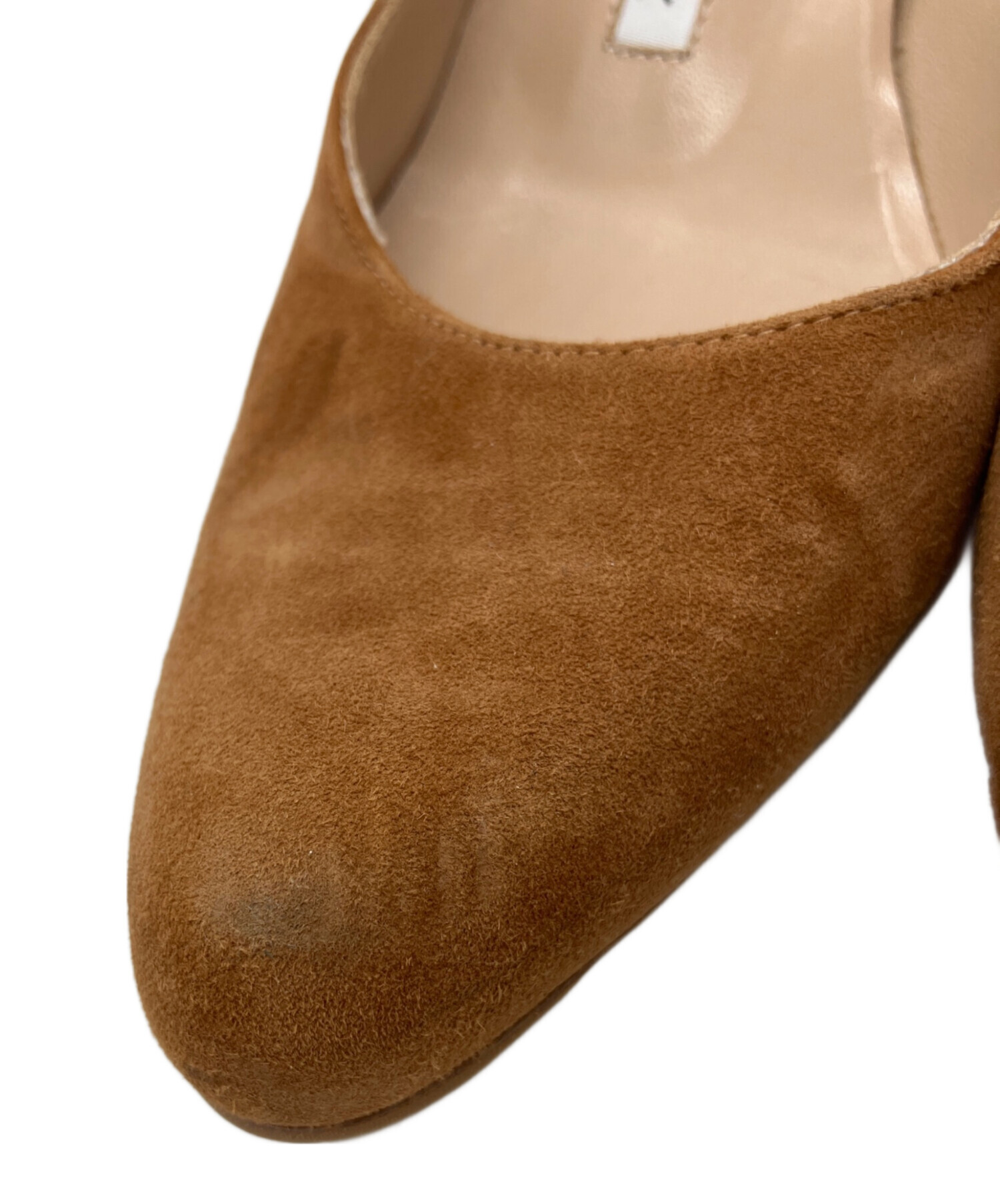 中古・古着通販】Manolo Blahnik (マノロブラニク) スウェードパンプス