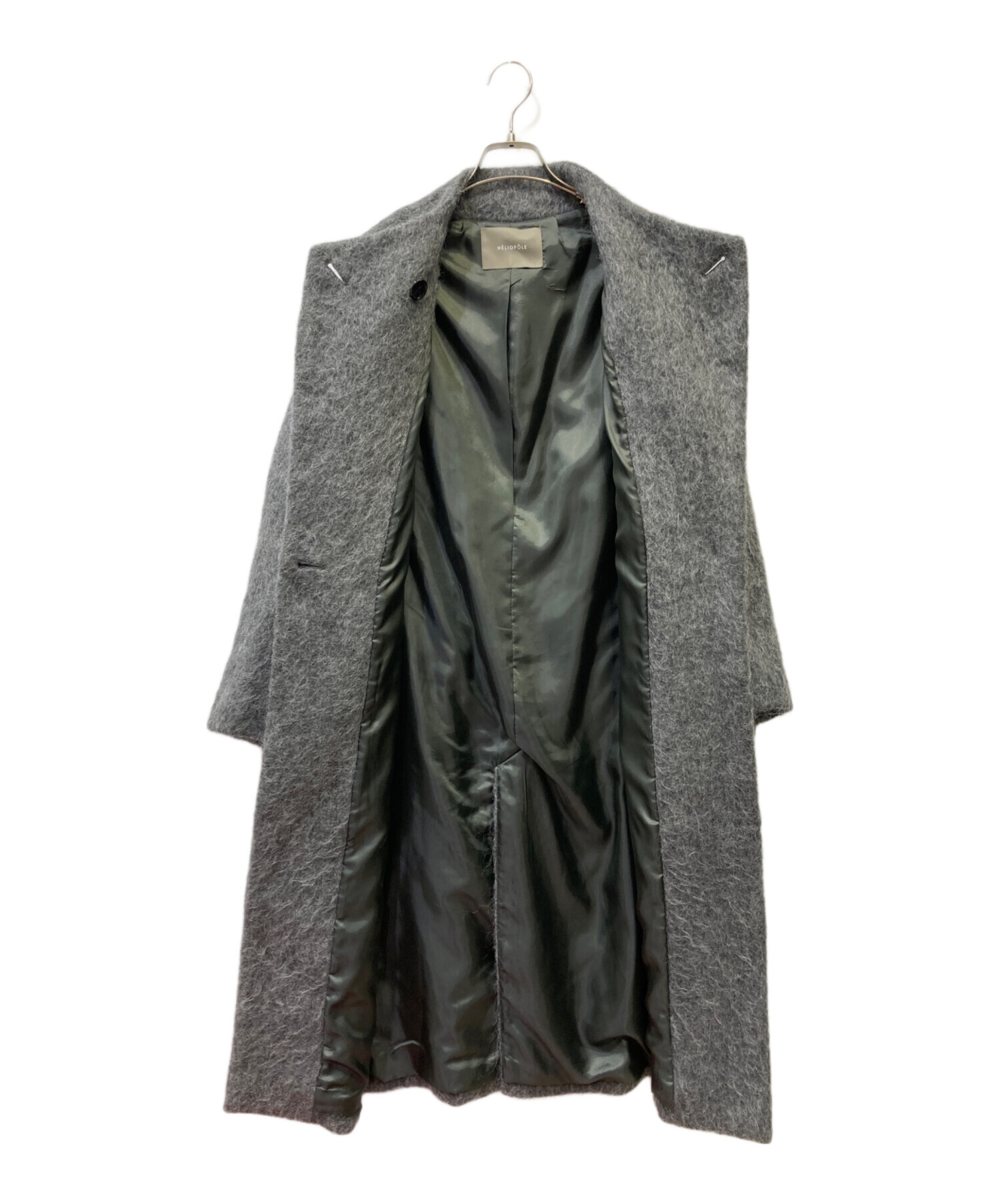 中古・古着通販】heliopole (エリオポール) SHAGGY BOTTLE NECK COAT