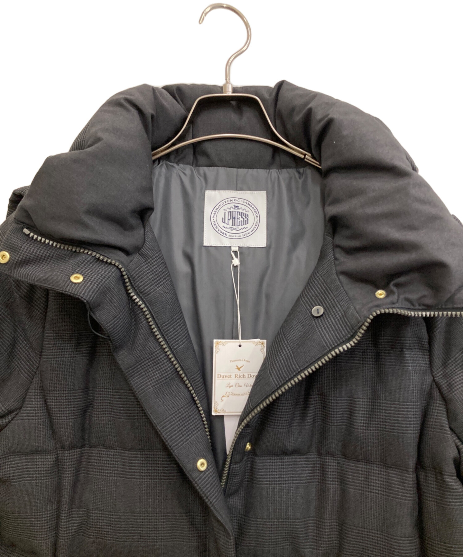 中古・古着通販】J.PRESS (ジェイプレス) 千鳥&グレンチェック ロング