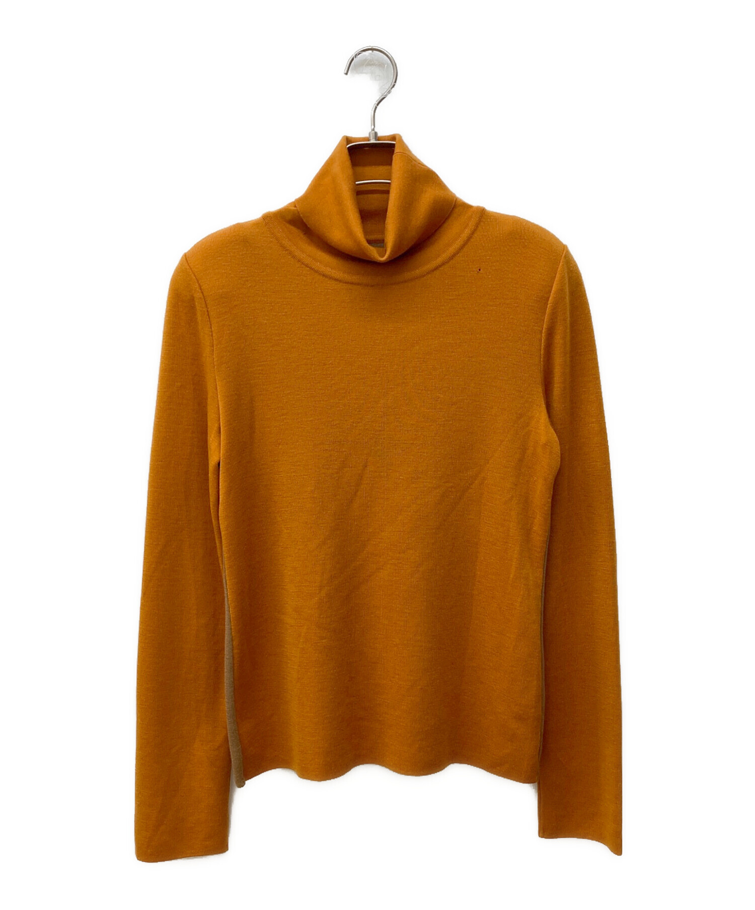 中古・古着通販】FOXEY (フォクシー) タートルネックニット オレンジ