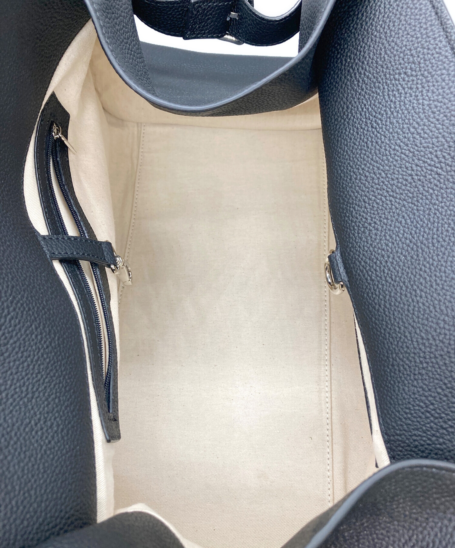 中古・古着通販】JISTORY (ジストリー) SIDE BELT BOSTON BAG ブラック