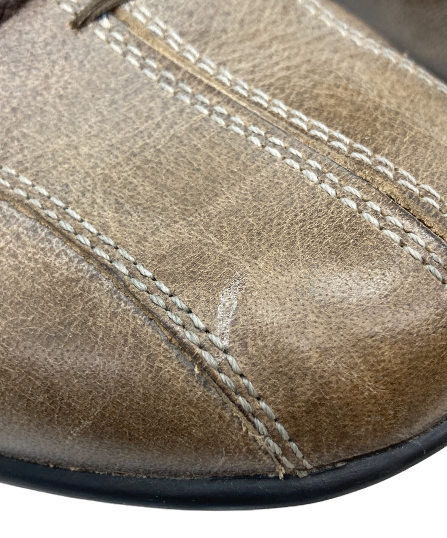 中古・古着通販】negroni (ネグローニ) レザードライビングシューズ