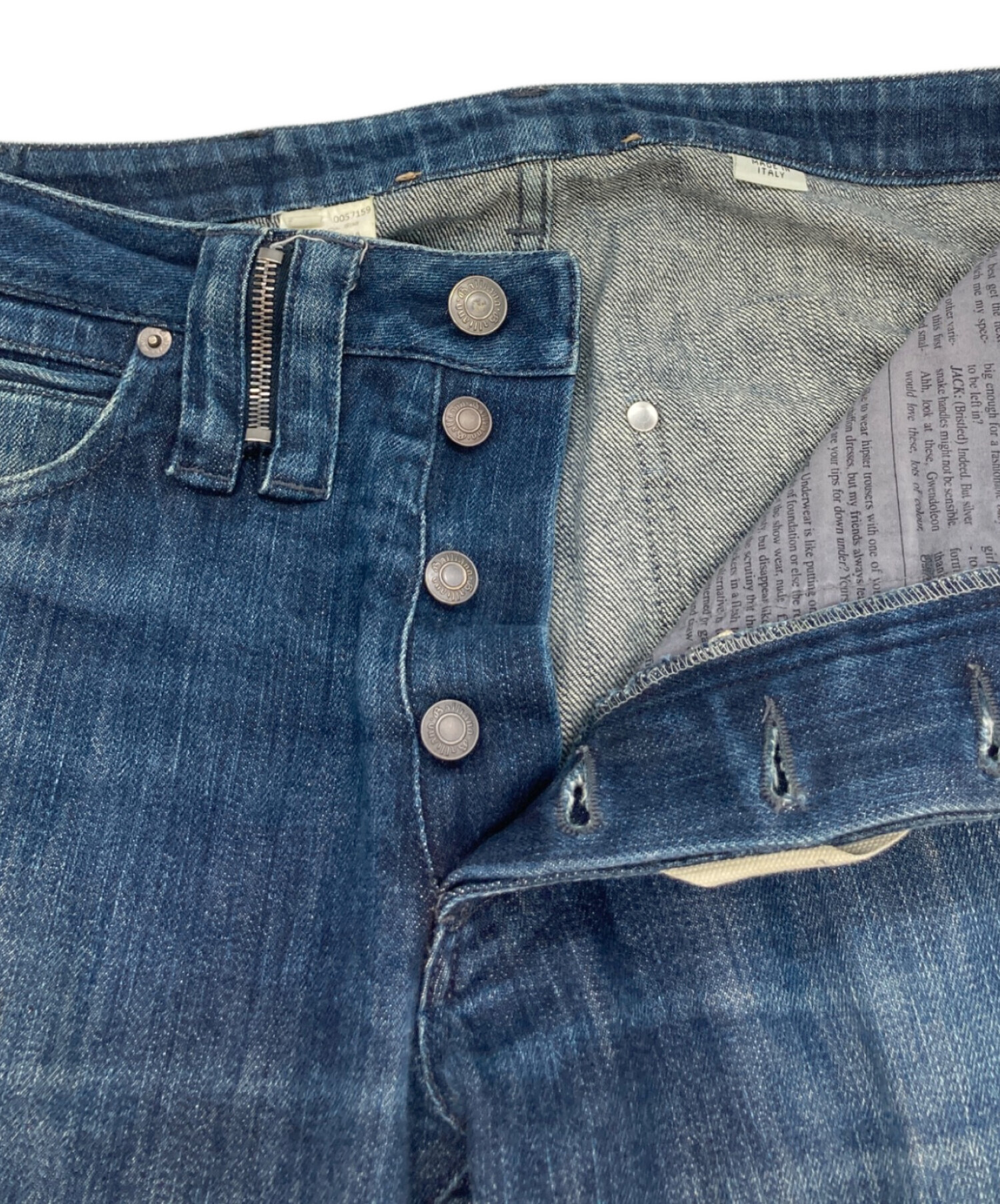 中古・古着通販】JOHN GALLIANO (ジョンガリアーノ) スキニーデニム