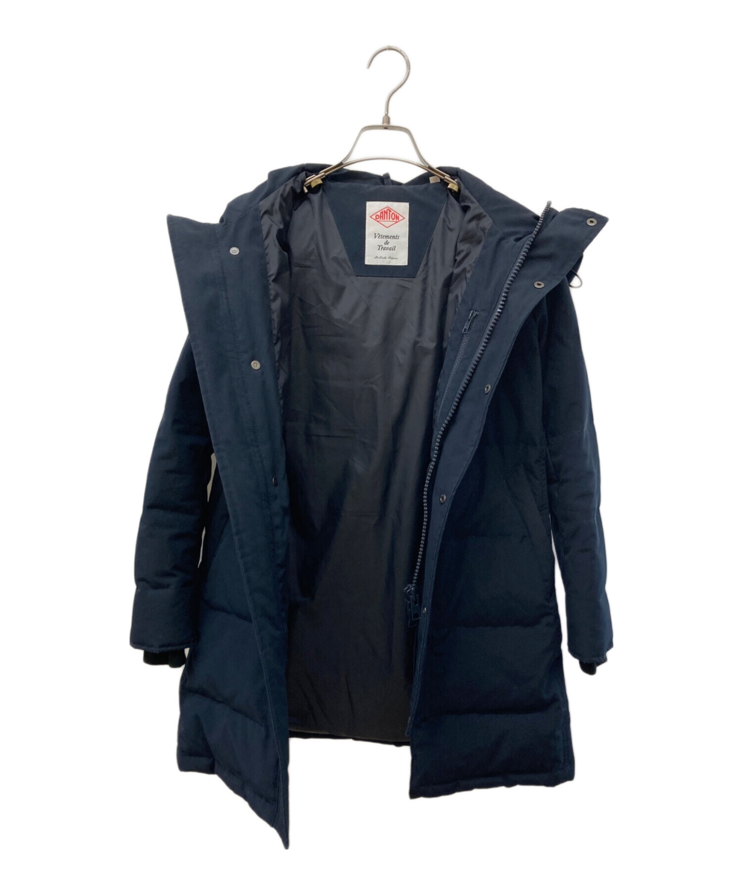 中古・古着通販】DANTON (ダントン) ダウンコート ネイビー サイズ:34