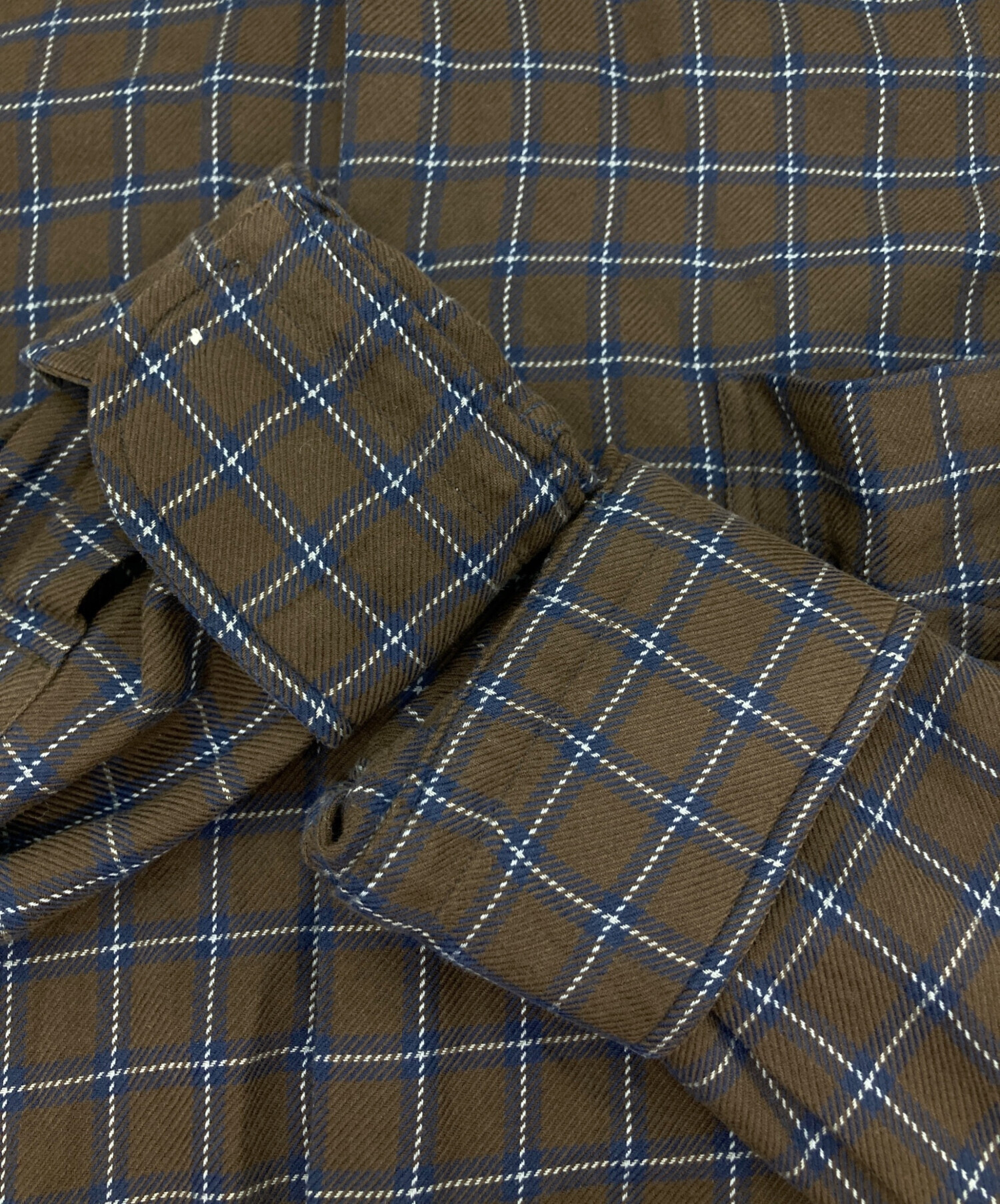 中古・古着通販】HERMES (エルメス) フランネルチェックシャツ