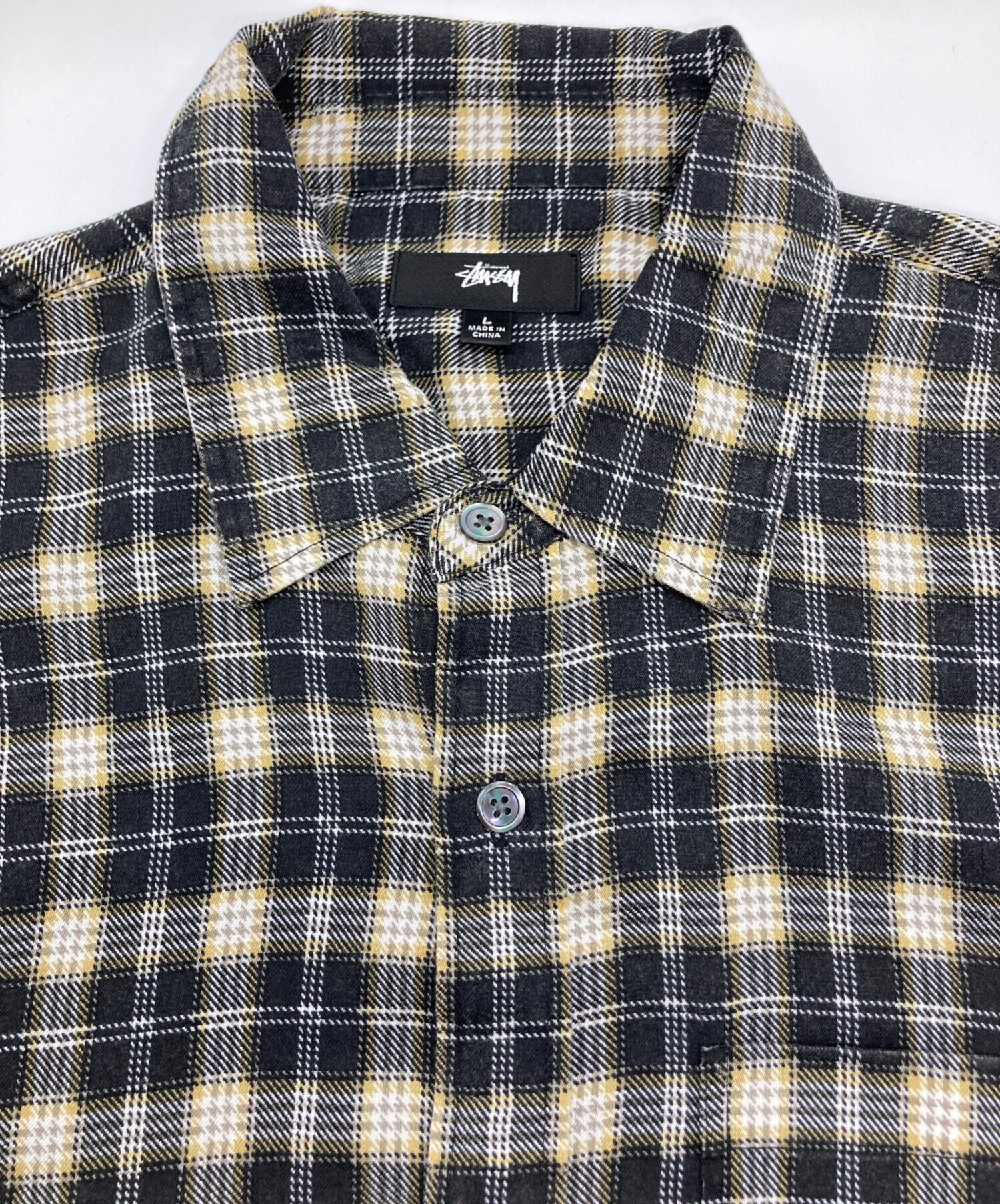中古・古着通販】stussy (ステューシー) MATTHEW SHIRT PRINTED PLAID