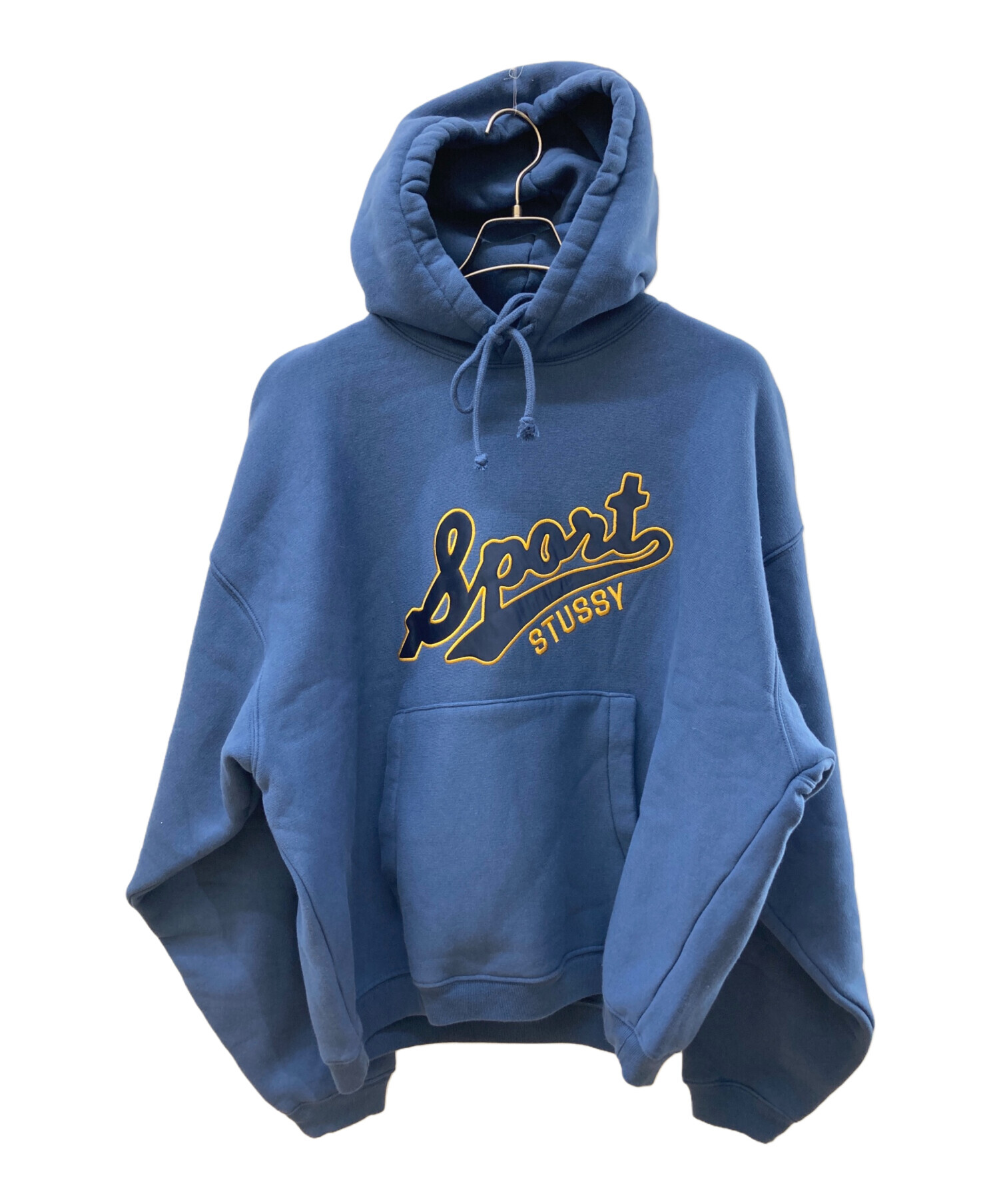 中古・古着通販】stussy (ステューシー) SATIN PATCH HOODIE/スポーツ