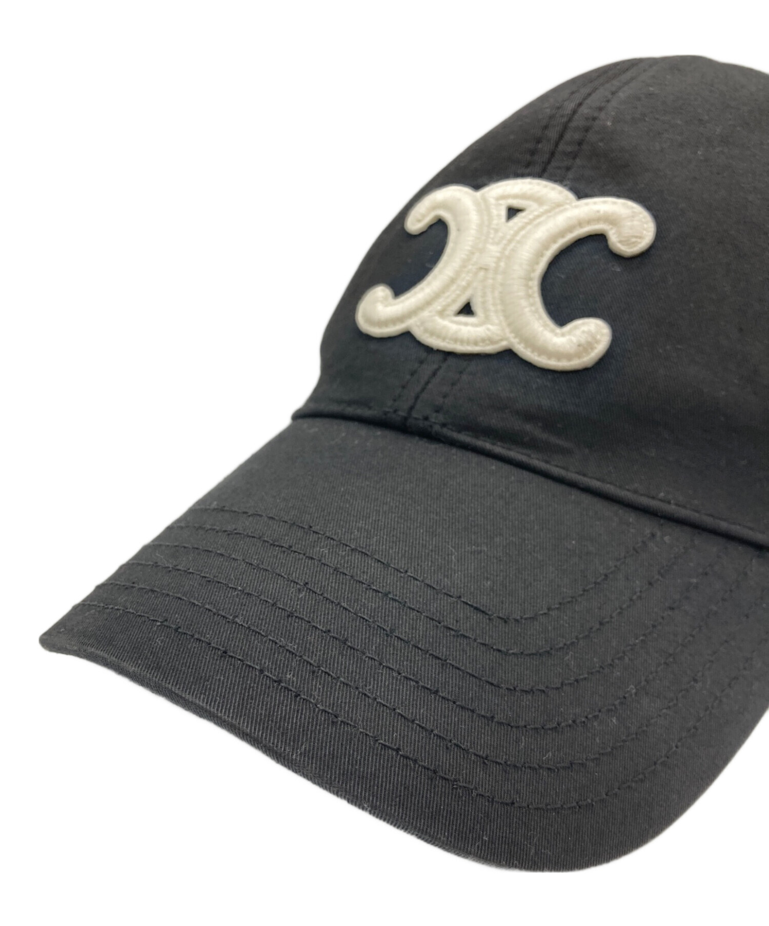 中古・古着通販】CELINE (セリーヌ) トリオンフ ベースボールキャップ