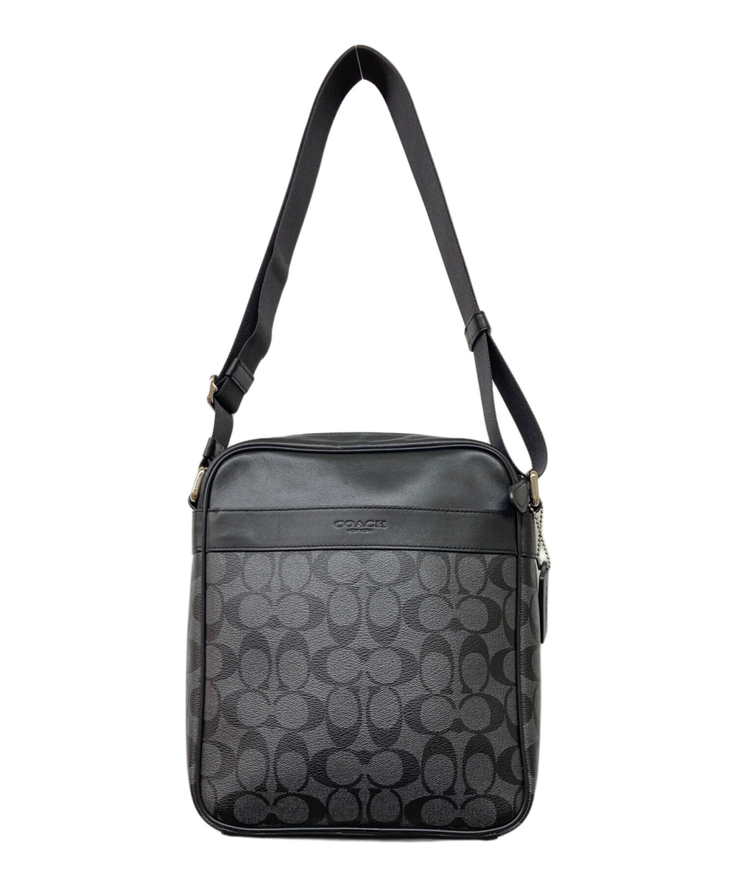 中古・古着通販】COACH (コーチ) シグネチャーPVC レザークロスボディ