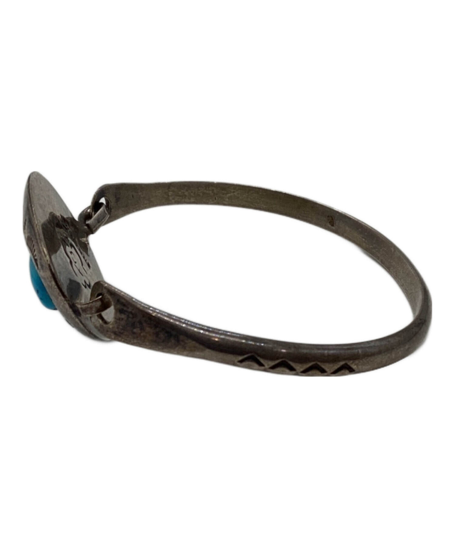 中古・古着通販】Navajo (ナバホ) ターコイズフックバングル ブルー