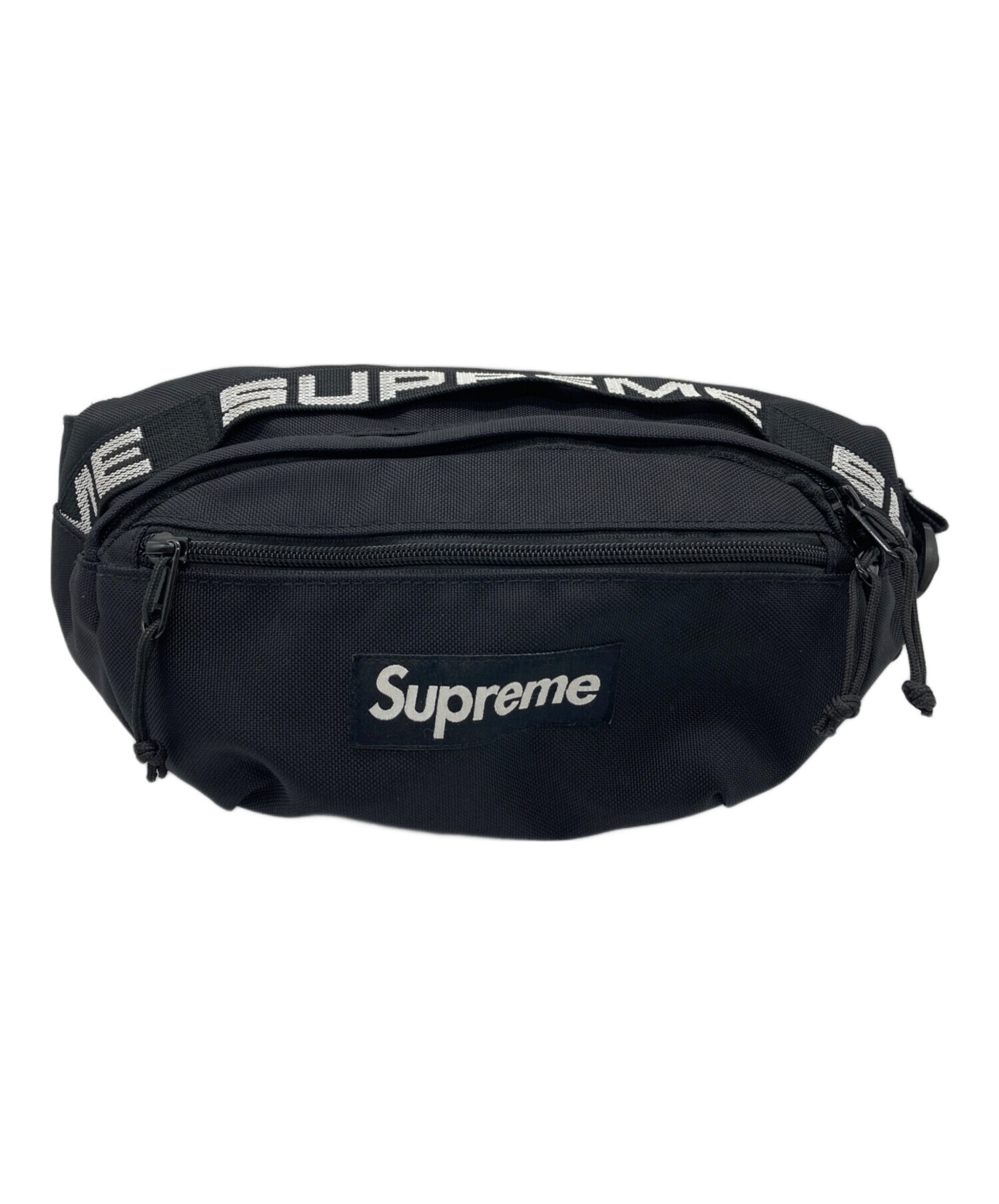 中古・古着通販】Supreme (シュプリーム) ウエストバッグ ブラック
